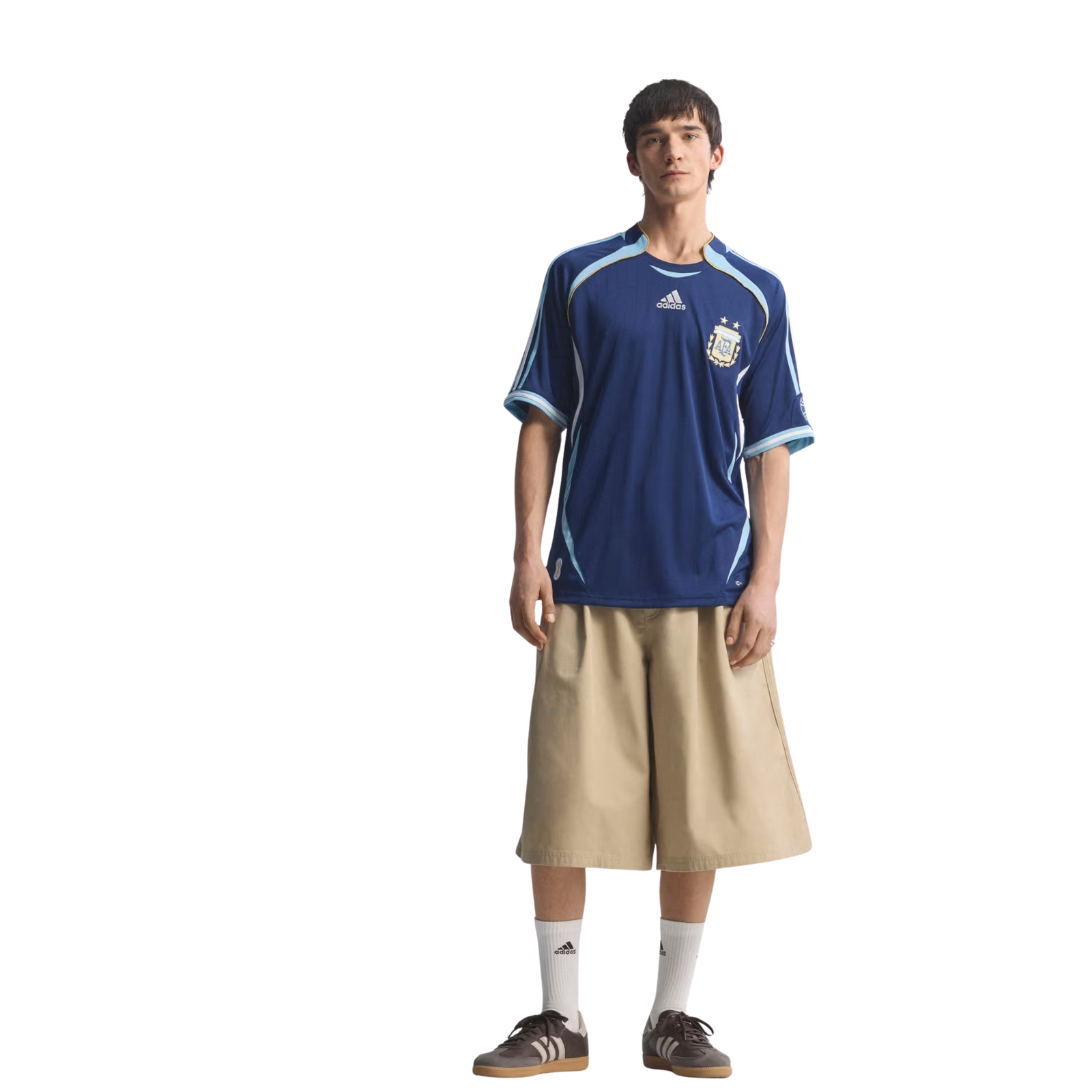 adidas Argentina 2006 Away Jersey (Dark Blue)