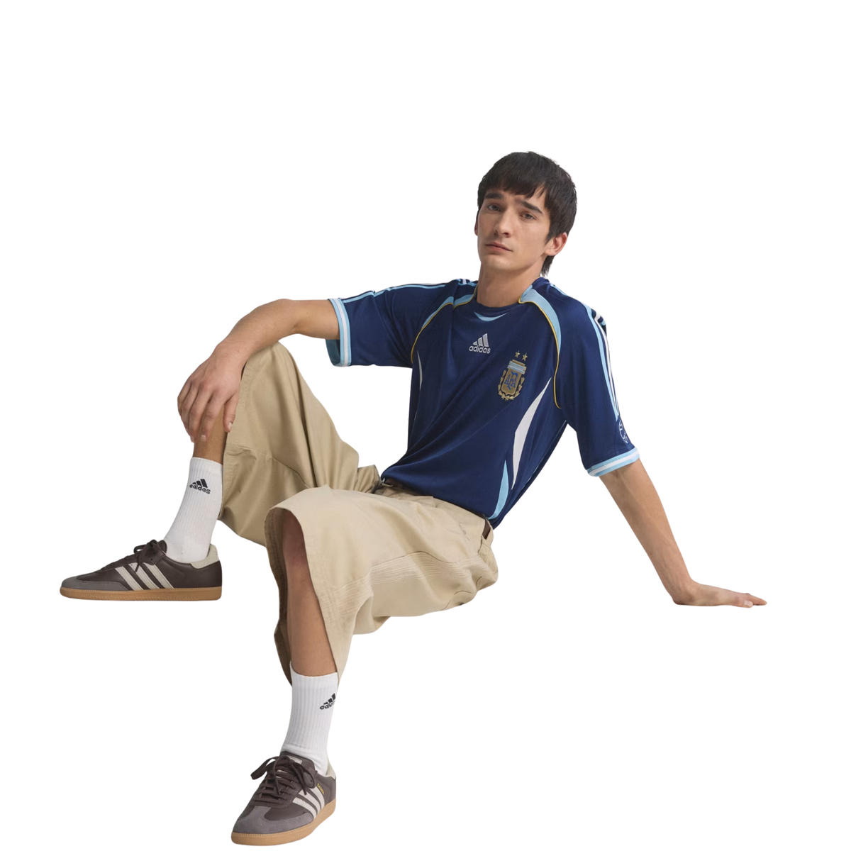 adidas Argentina 2006 Away Jersey (Dark Blue)