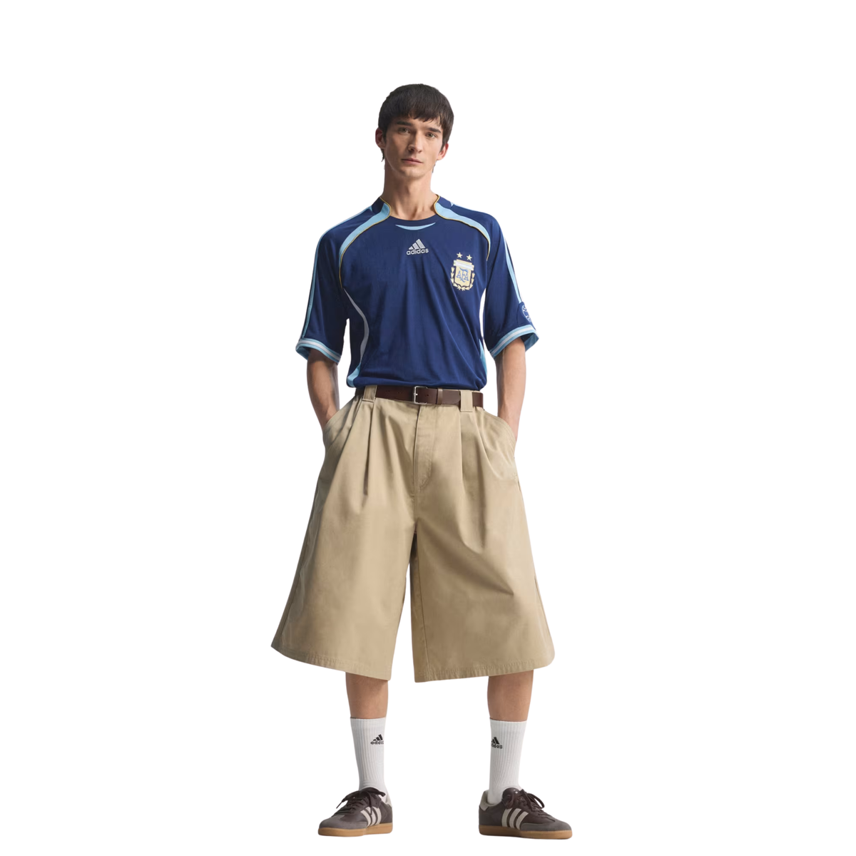 adidas Argentina 2006 Away Jersey (Dark Blue)