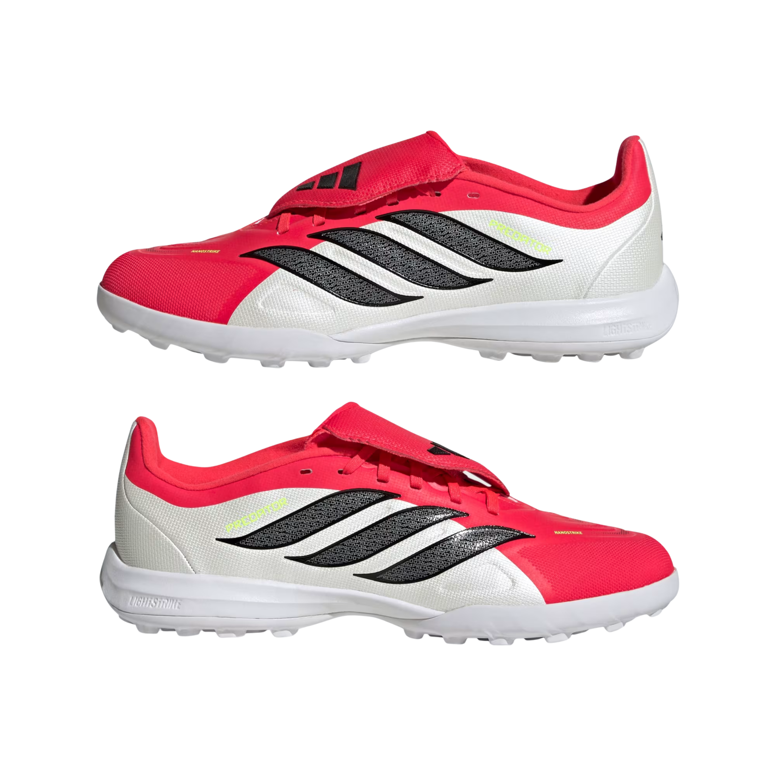 adidas Youth Predator League FT TF Junior Soccer Shoes (Lucid Red/Black/White)