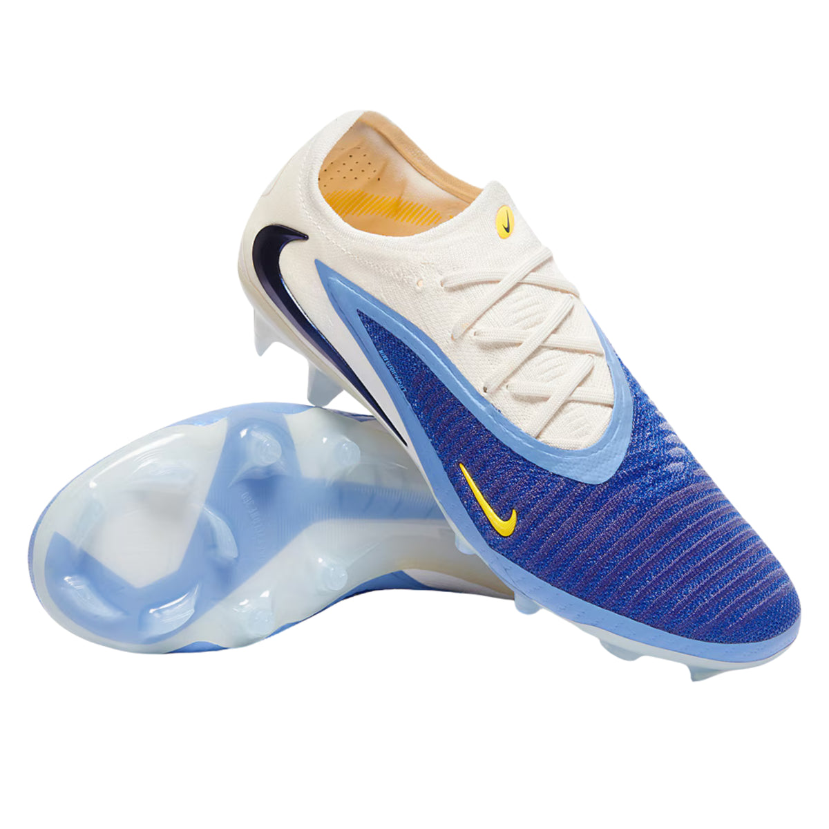 Nike Phantom 6 Low Elite LV8 Firm Ground Soccer Cleats (Racer Blue/Dark Obsidian)