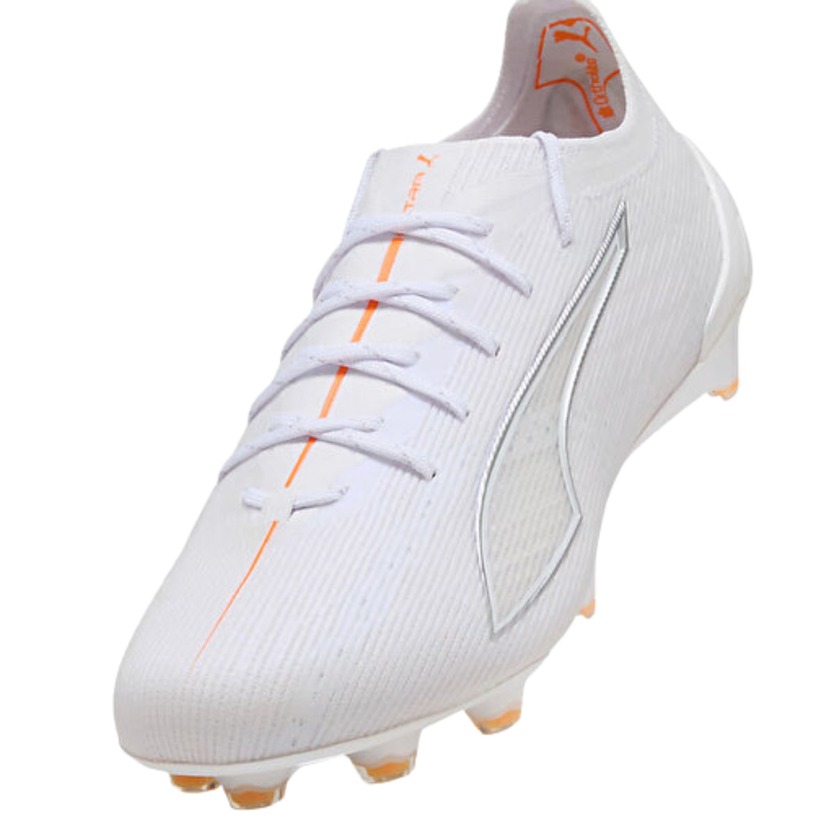 Puma Ultra 6 Ultimate Firm Ground Soccer Cleats (Puma White)