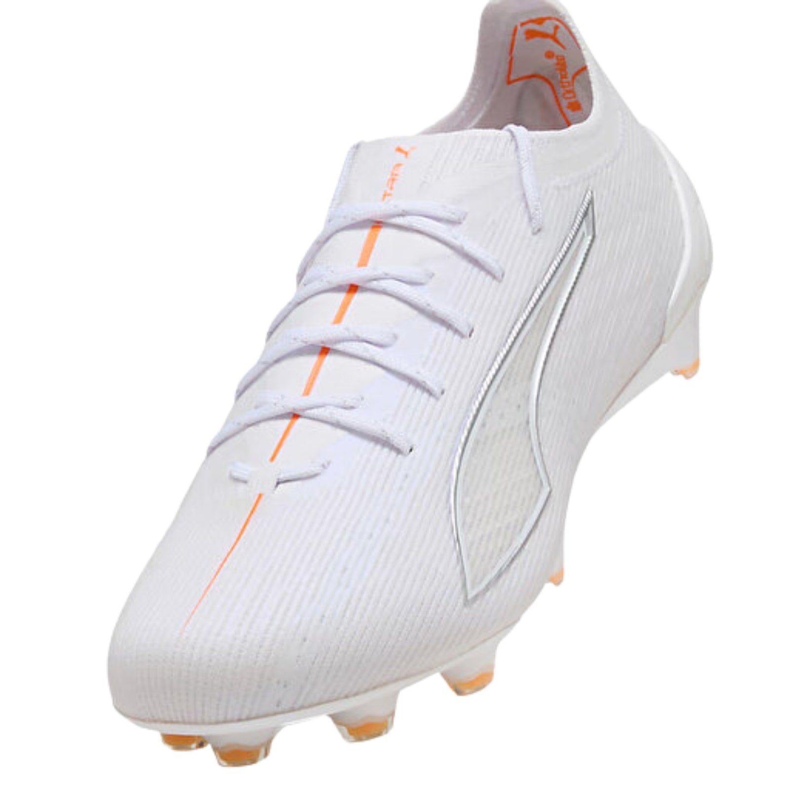 Puma Ultra 6 Ultimate Firm Ground Soccer Cleats (Puma White)
