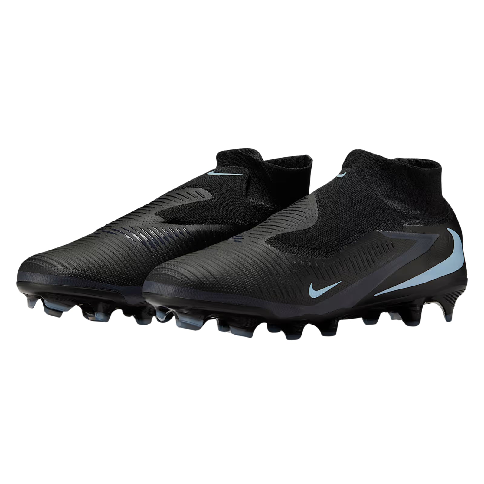 Nike Phantom 6 High Pro Firm Ground Soccer Cleats (Black/Black)