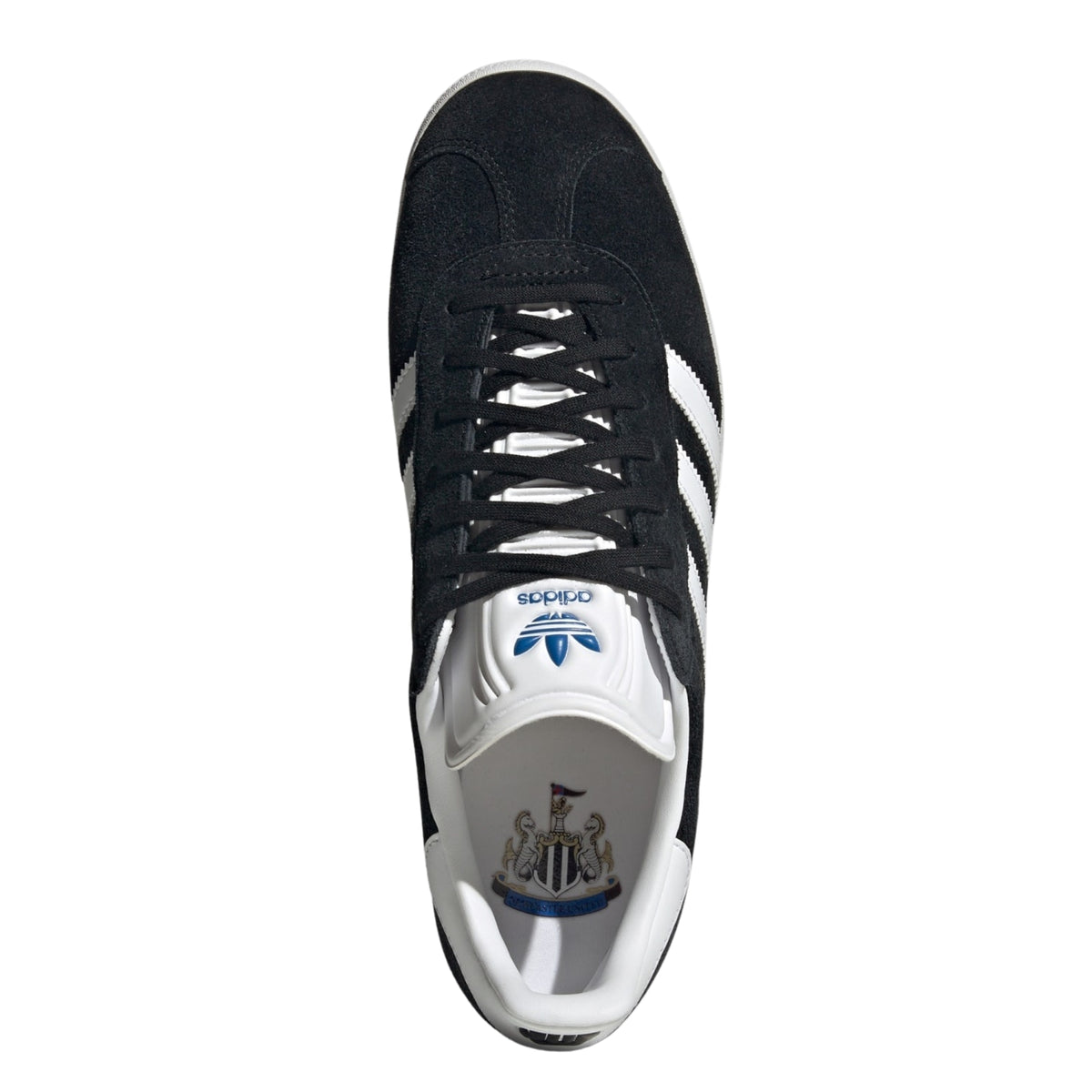 adidas Men's Newcastle United Gazelle Shoes (Black/White)