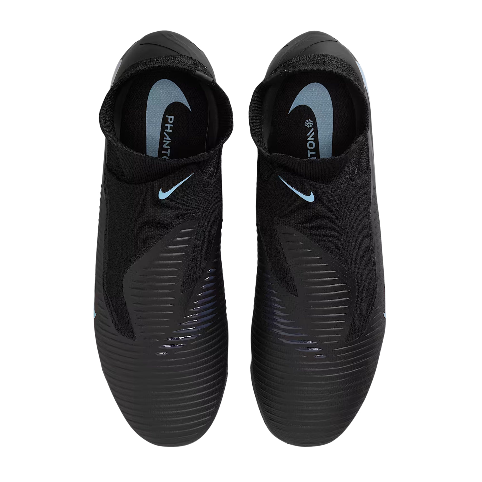 Nike Phantom 6 High Pro Firm Ground Soccer Cleats (Black/Black)