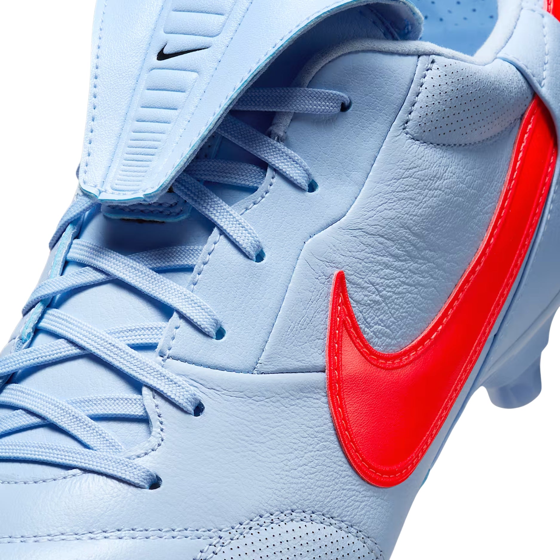 Nike Premier III Firm Ground Low-Top Soccer Cleats (Royal Tint/Bright Crimson)