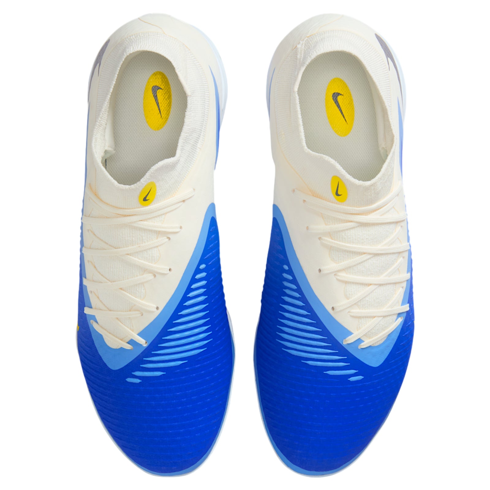 Nike Phantom 6 High Academy Turf Soccer Shoes (Racer Blue/Dark Obsidian)