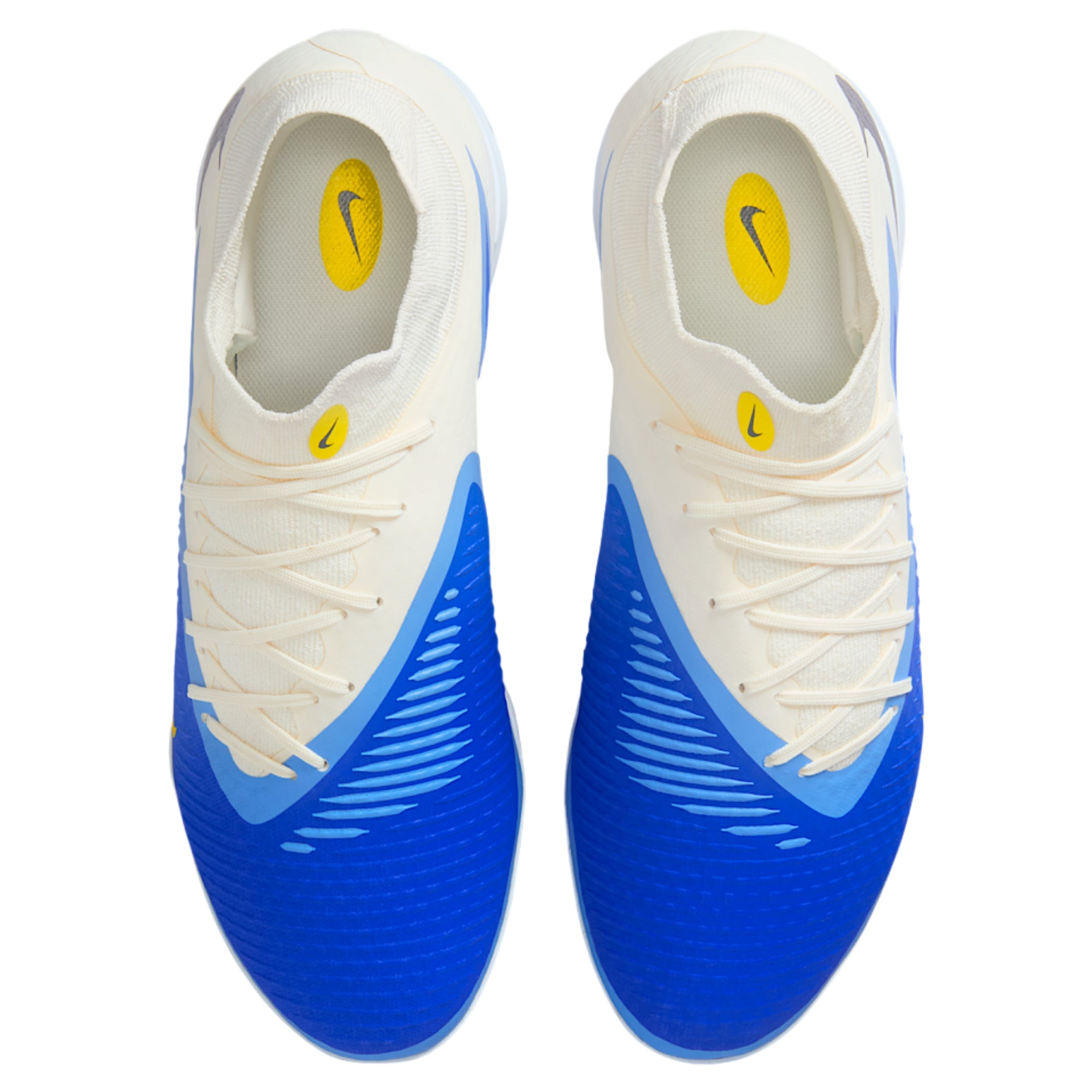 Nike Phantom 6 High Academy Turf Soccer Shoes (Racer Blue/Dark Obsidian)