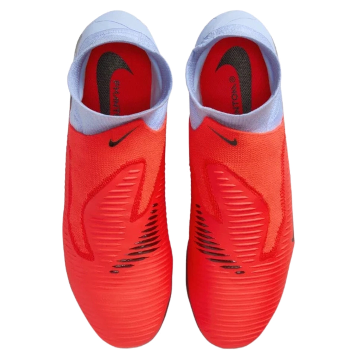 Nike Phantom 6 High Pro Firm Ground Soccer Cleats (Royal Tint/Bright Crimson)