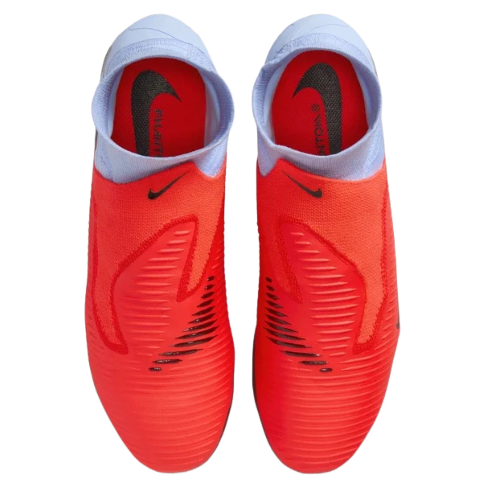 Nike Phantom 6 High Pro Firm Ground Soccer Cleats (Royal Tint/Bright Crimson)