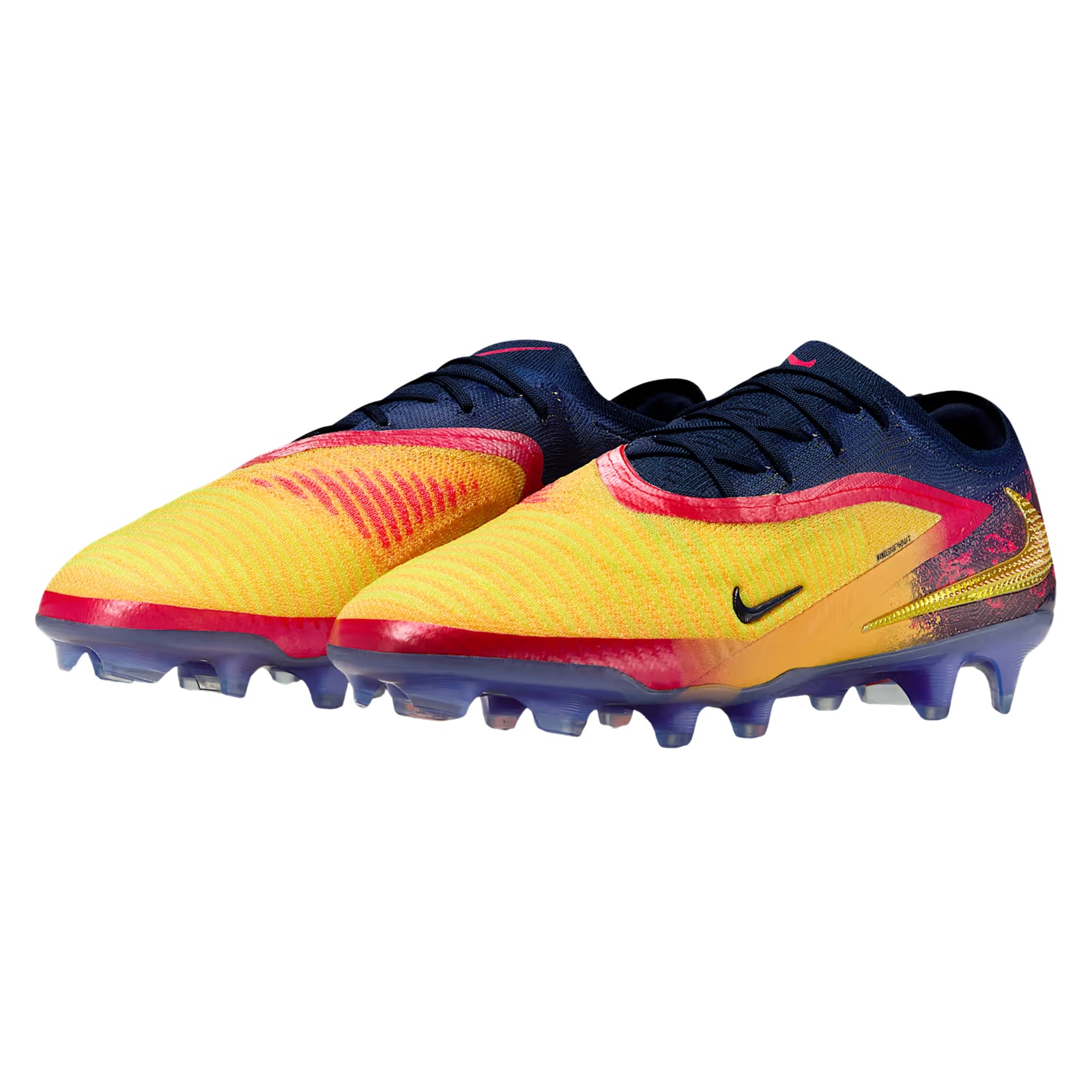 Nike Phantom 6 Low Elite Erling Haaland Firm Ground Soccer Cleats (Laser Orange/Lemon Venom)