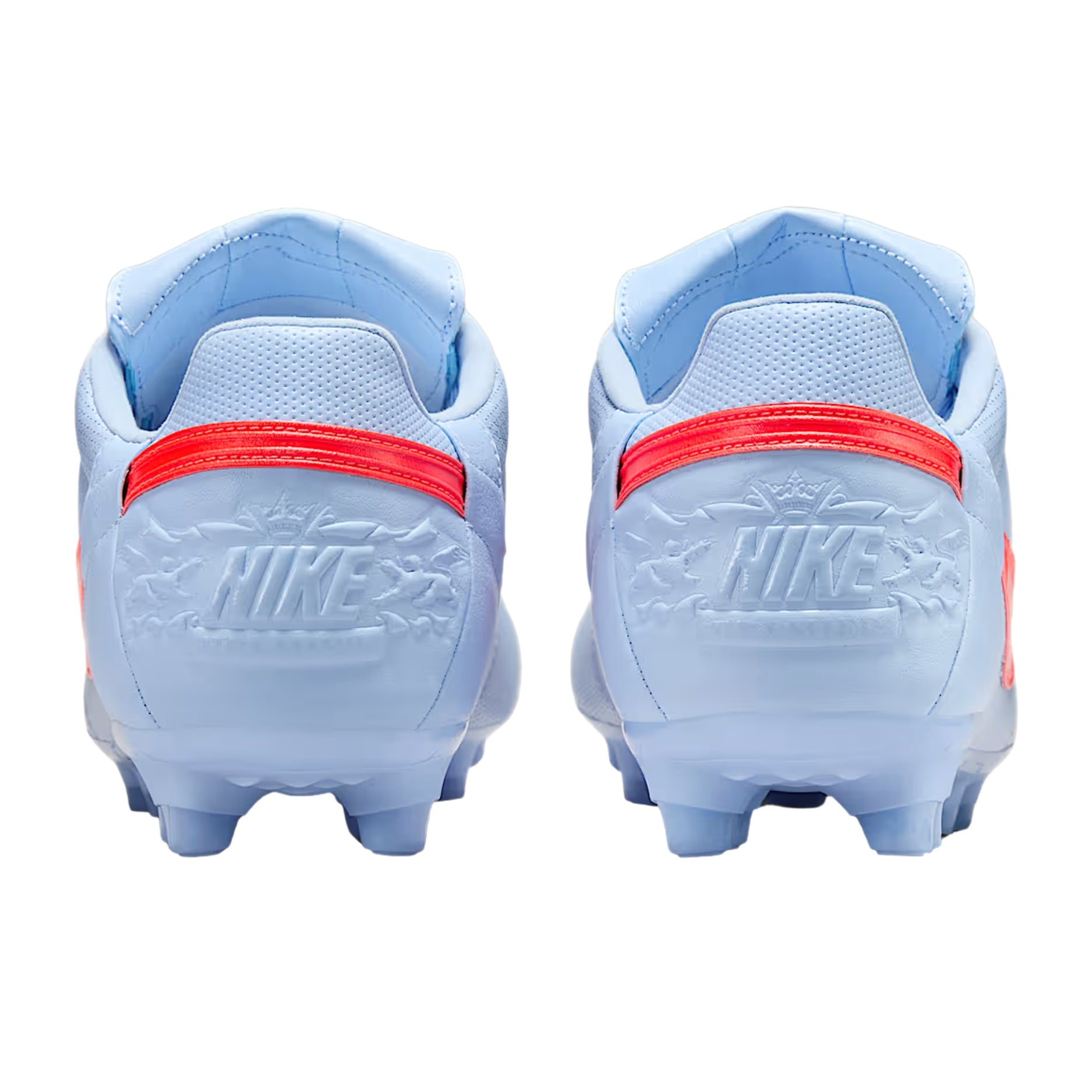 Nike Premier III Firm Ground Low-Top Soccer Cleats (Royal Tint/Bright Crimson)
