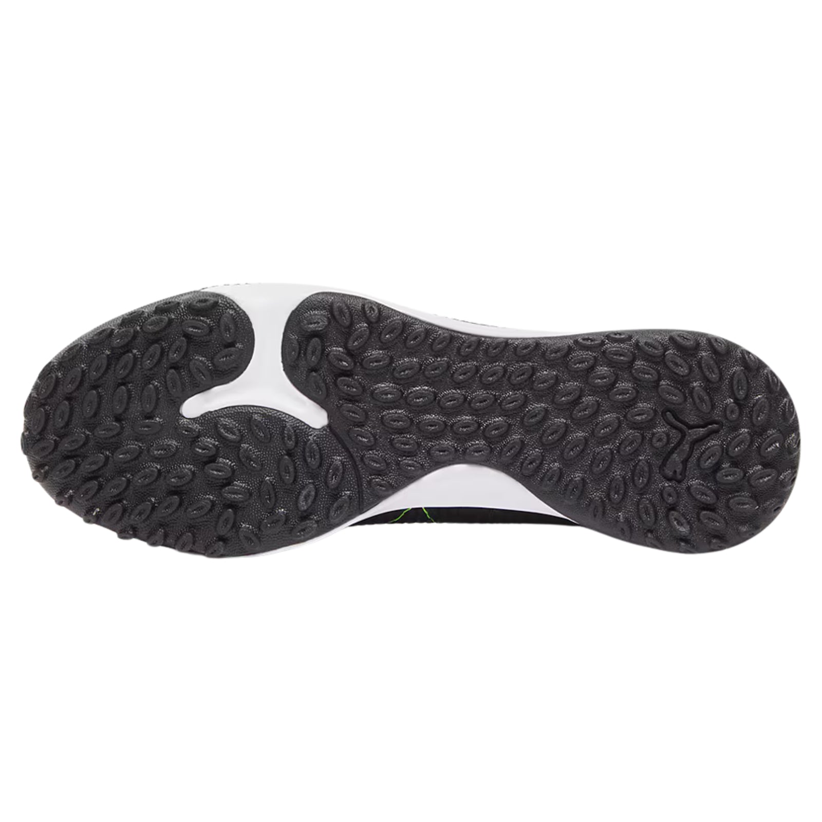 Puma Future 8 Match Turf Soccer Shoes (Black/Fizzy Light/Green)