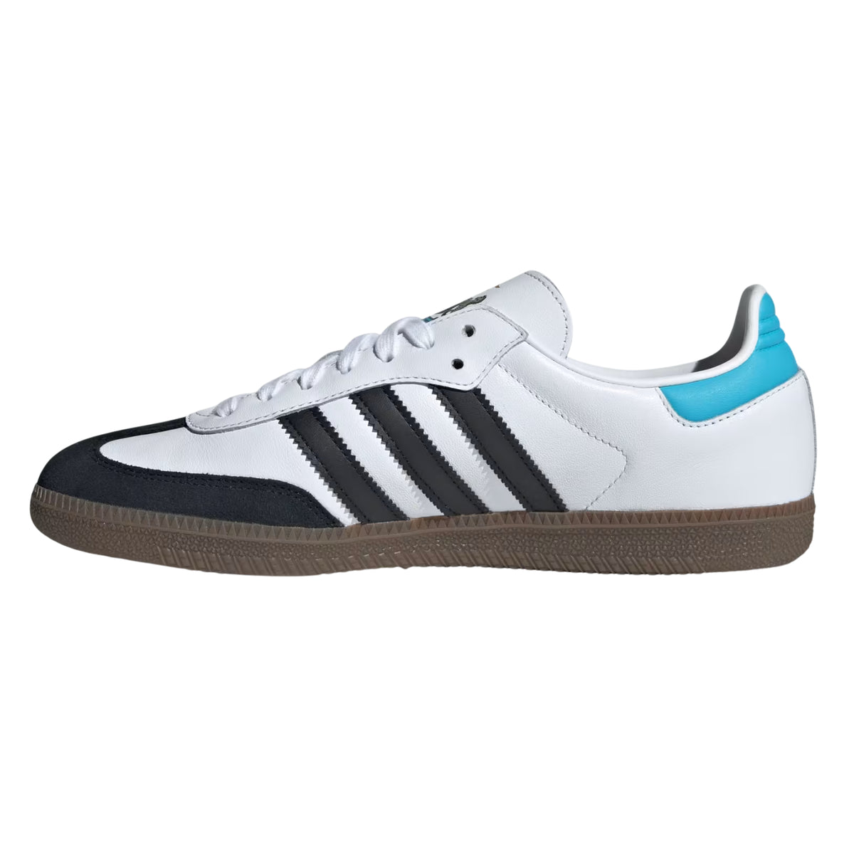 adidas Newcastle United Samba Soccer Shoes (White/Black/Sky Rush)