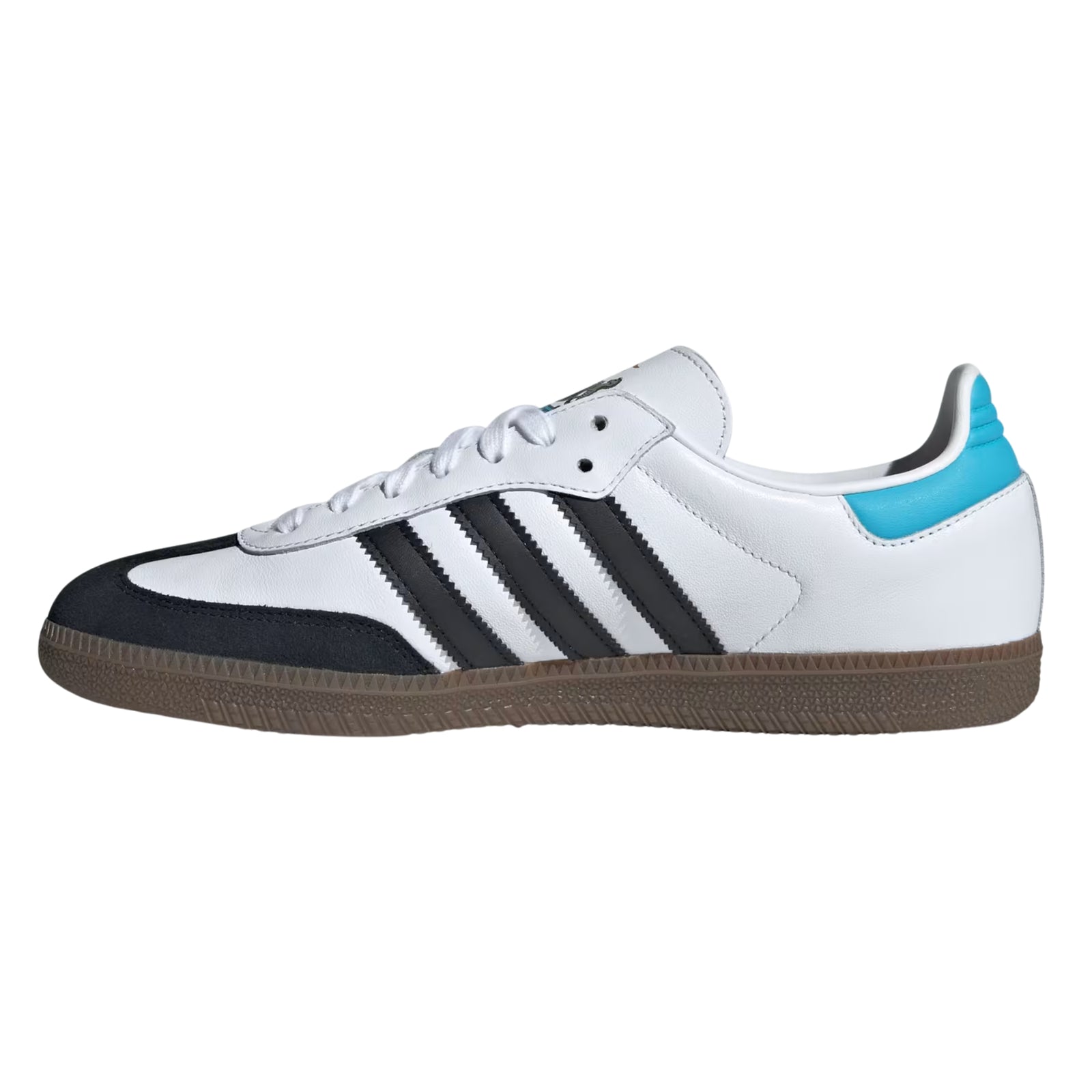 adidas Newcastle United Samba Soccer Shoes (White/Black/Sky Rush)