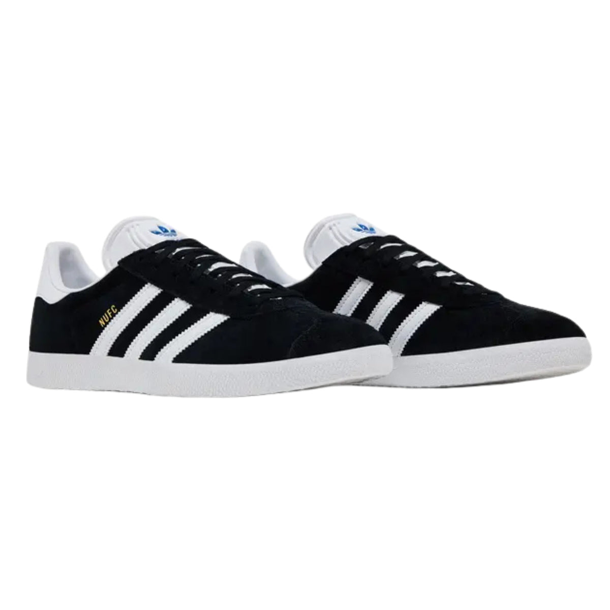 adidas Men&#39;s Newcastle United Gazelle Shoes (Black/White)