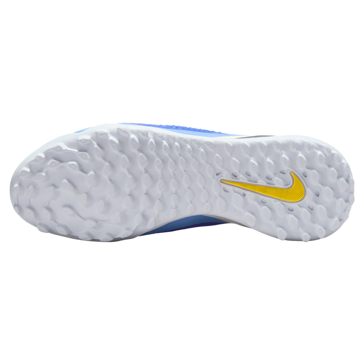 Nike Phantom 6 High Academy Turf Soccer Shoes (Racer Blue/Dark Obsidian)