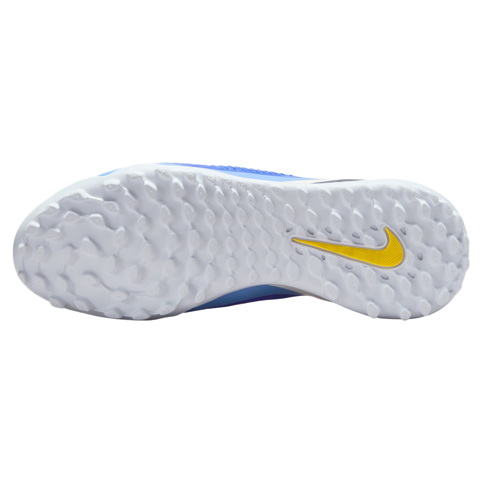 Nike Phantom 6 High Academy Turf Soccer Shoes (Racer Blue/Dark Obsidian)