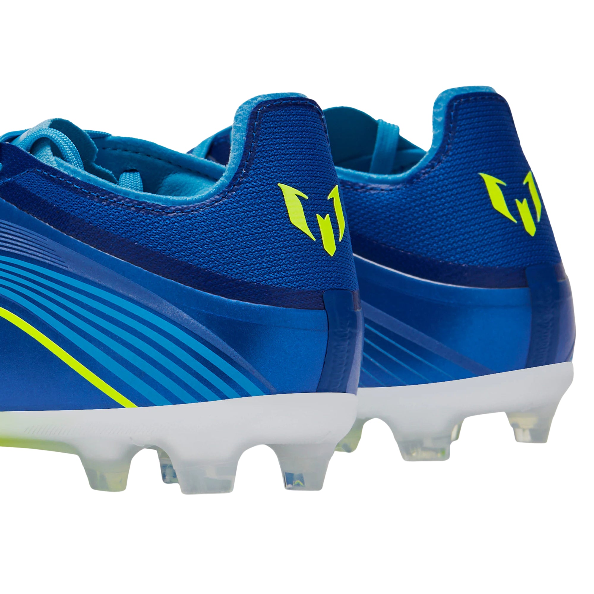 adidas Youth Messi F50 Elite Junior Firm Ground Soccer Cleats (Royal Blue/Solar Yellow)