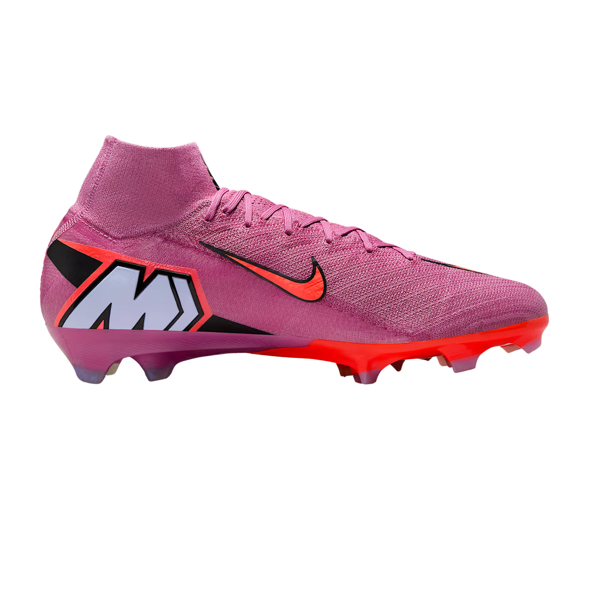 Nike Zoom Mercurial Superfly 10 Elite Firm Ground Soccer Cleats (Magic Flamingo/Black)