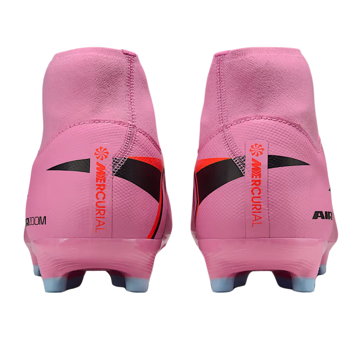 Nike Zoom Superfly 10 Academy FG/MG Soccer Cleats (Magic Flamingo/Black-Total Crimson)