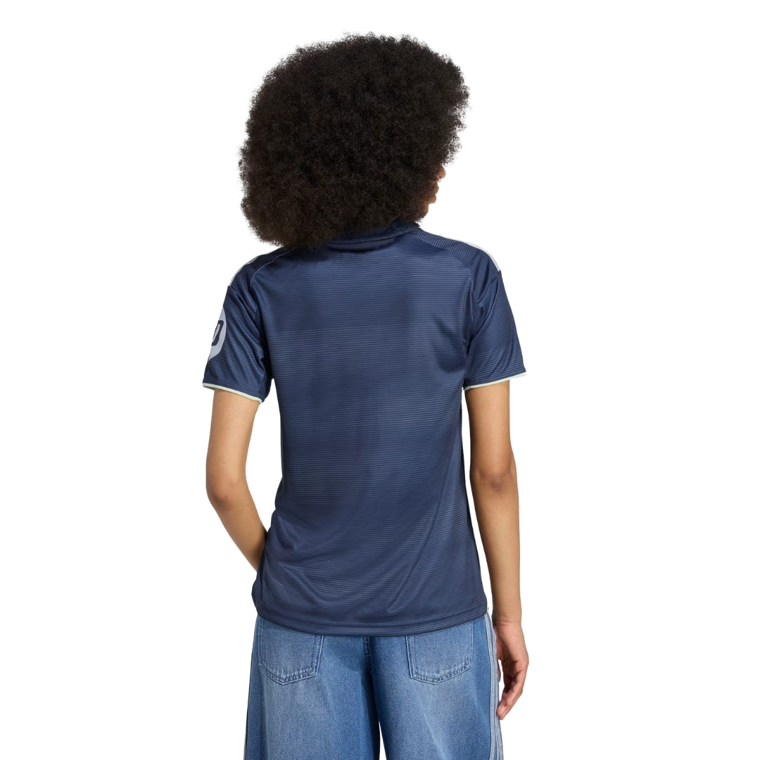 adidas Women's Real Madrid Away Jersey 25/26 (Legend Ink)