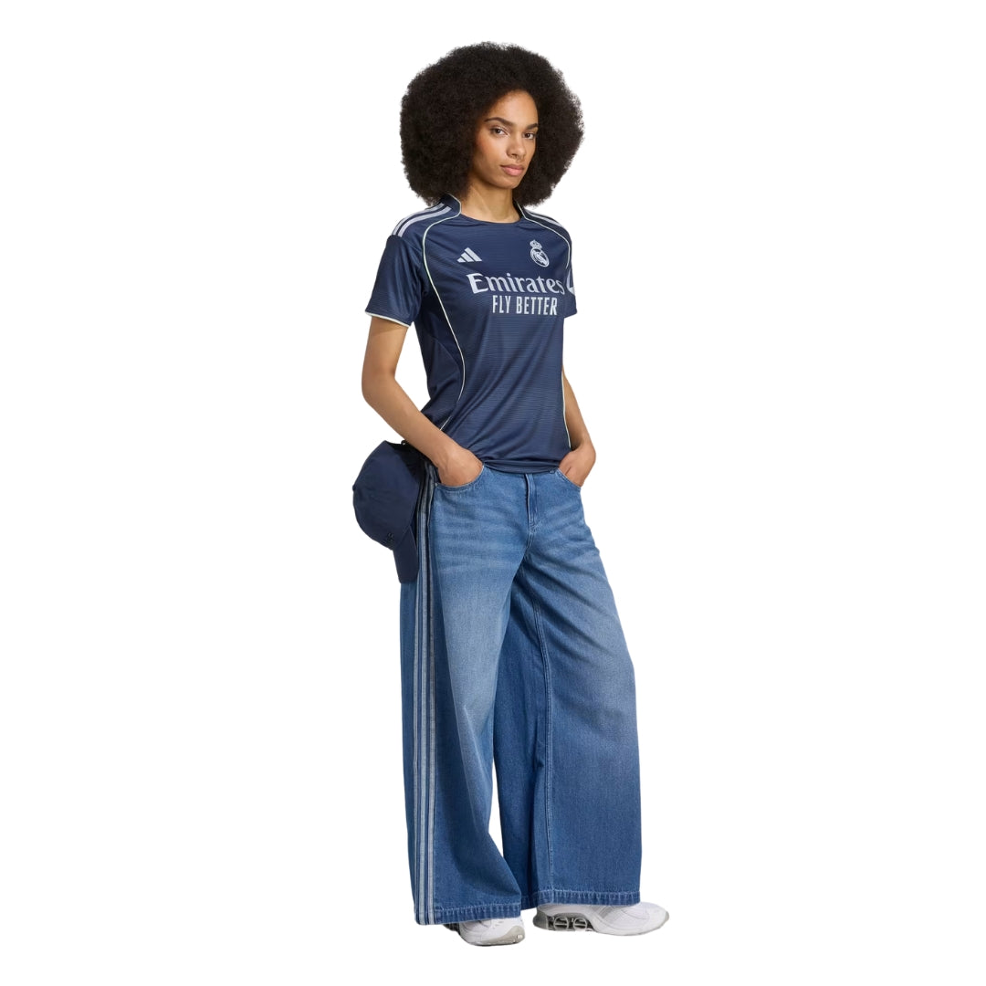 adidas Women's Real Madrid Away Jersey 25/26 (Legend Ink)