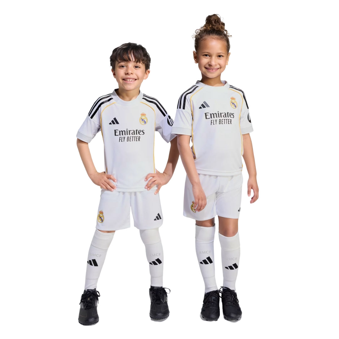 adidas Real Madrid 25/26 Mini Home Jersey (White)