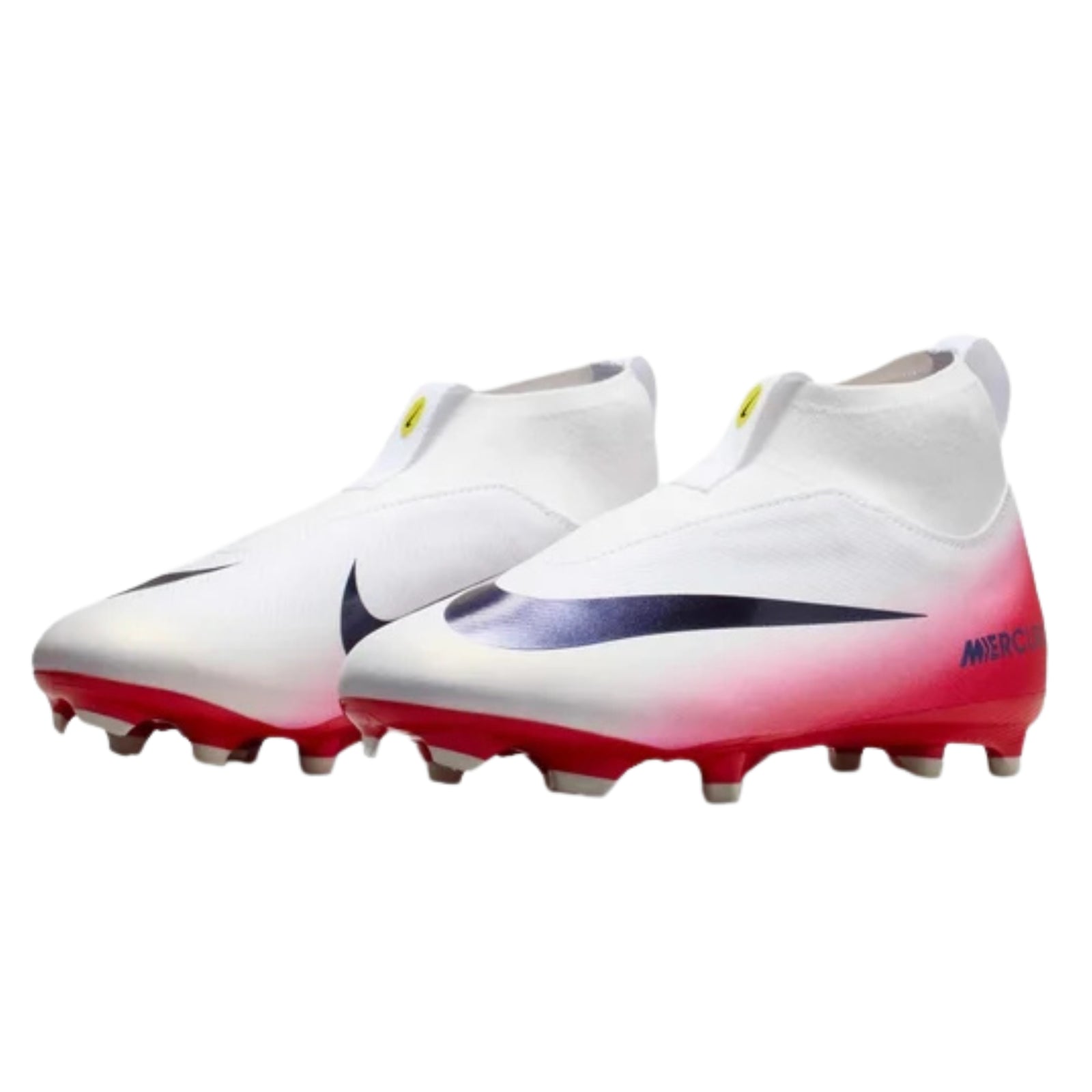 Nike Youth Jr. Zoom Superfly 10 Academy Level Eight Firm Ground/Multi Ground Soccer Cleats (University Red/Dark Obsidian)