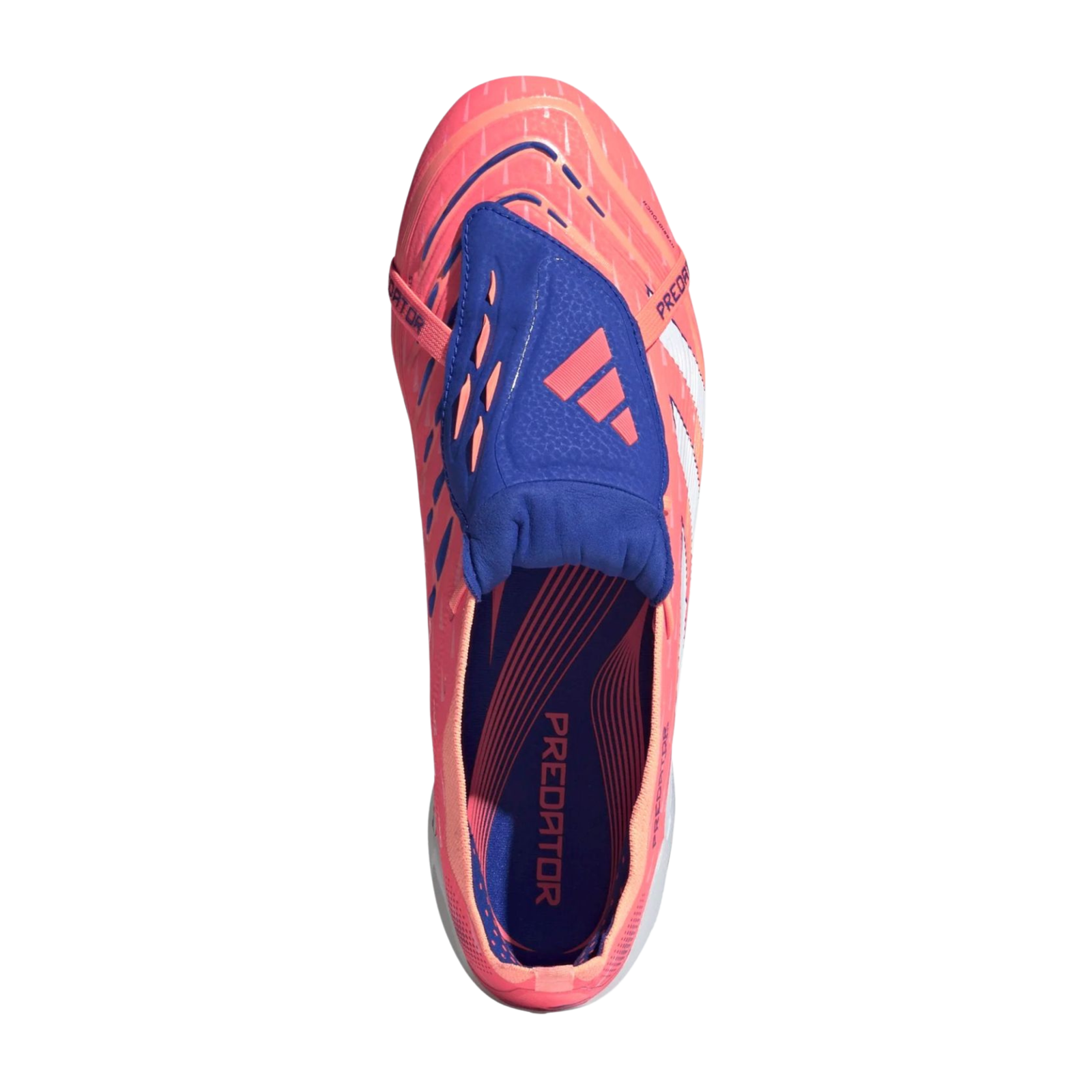 adidas Predator Elite Fold-Over Tongue Firm Ground Soccer Cleats (Coral/White/Orange)
