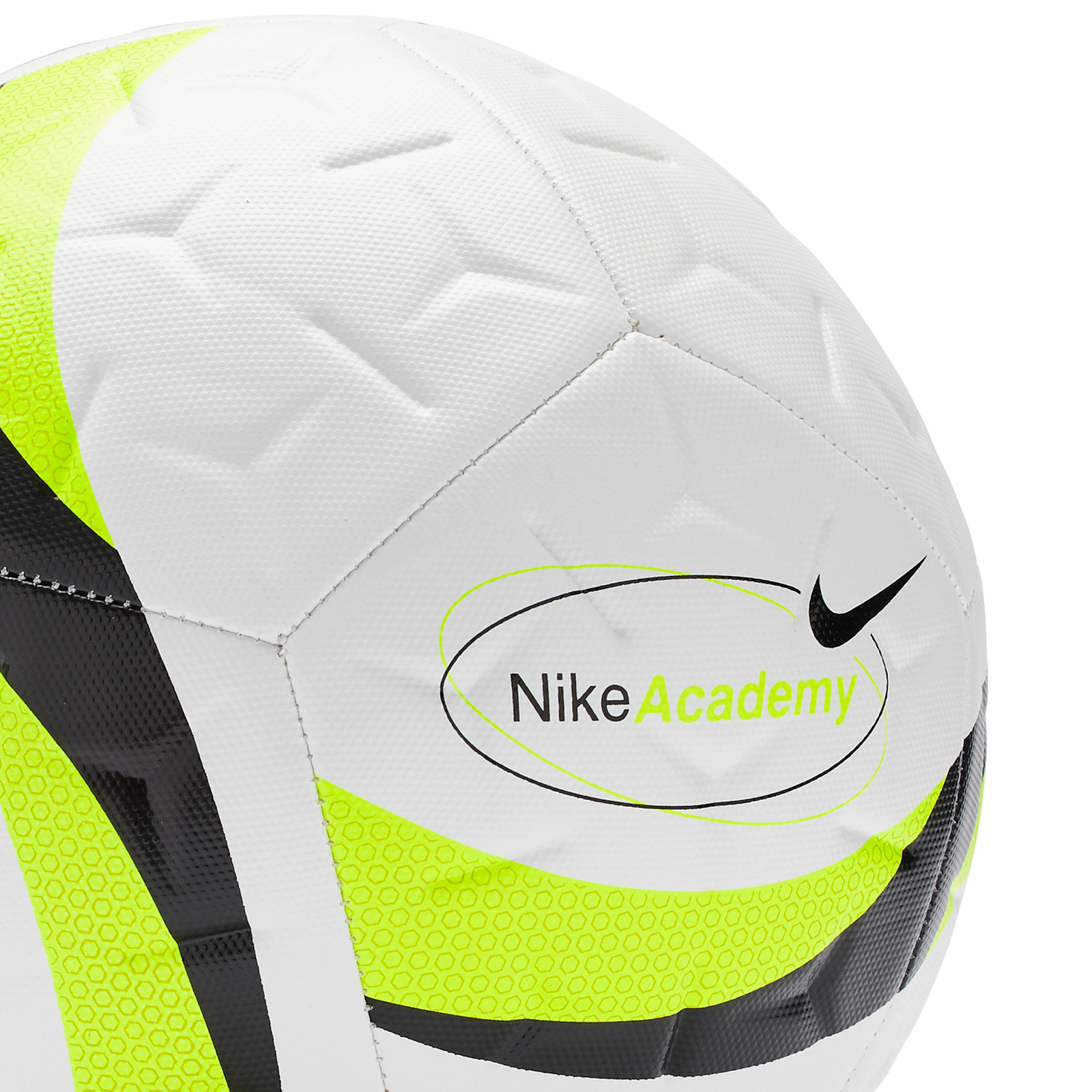 Nike Academy Team Soccer Ball (White/Volt/Black)