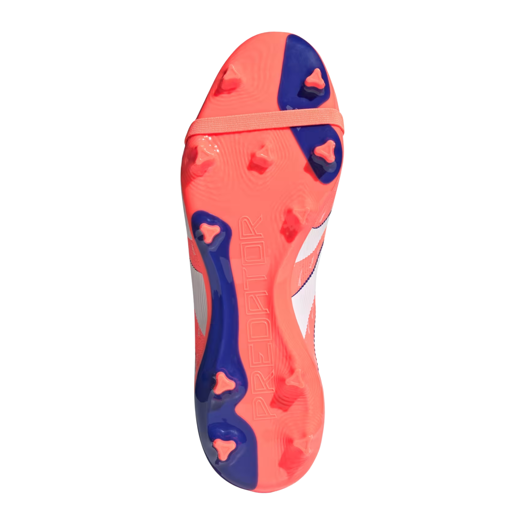 adidas Predator League Fold-Over Tongue FG/MG Soccer Cleats (Coral/White/Orange)