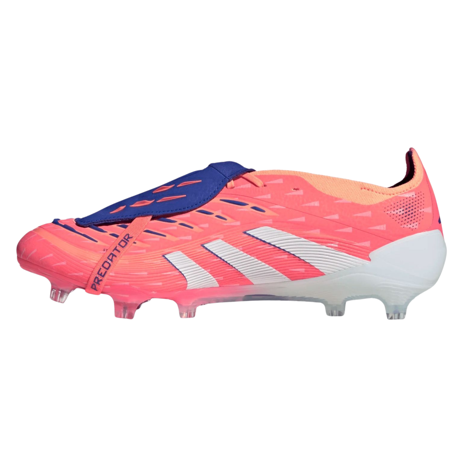 adidas Predator Elite Fold-Over Tongue Firm Ground Soccer Cleats (Coral/White/Orange)