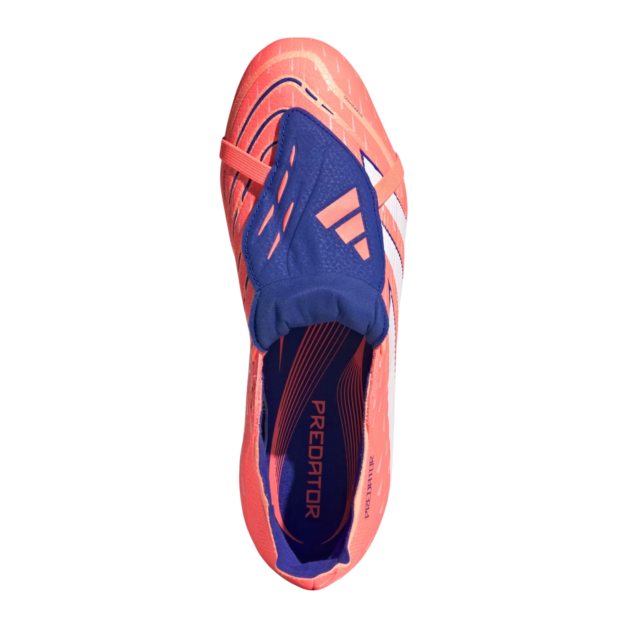 adidas Predator League Fold-Over Tongue FG/MG Soccer Cleats (Coral/White/Orange)