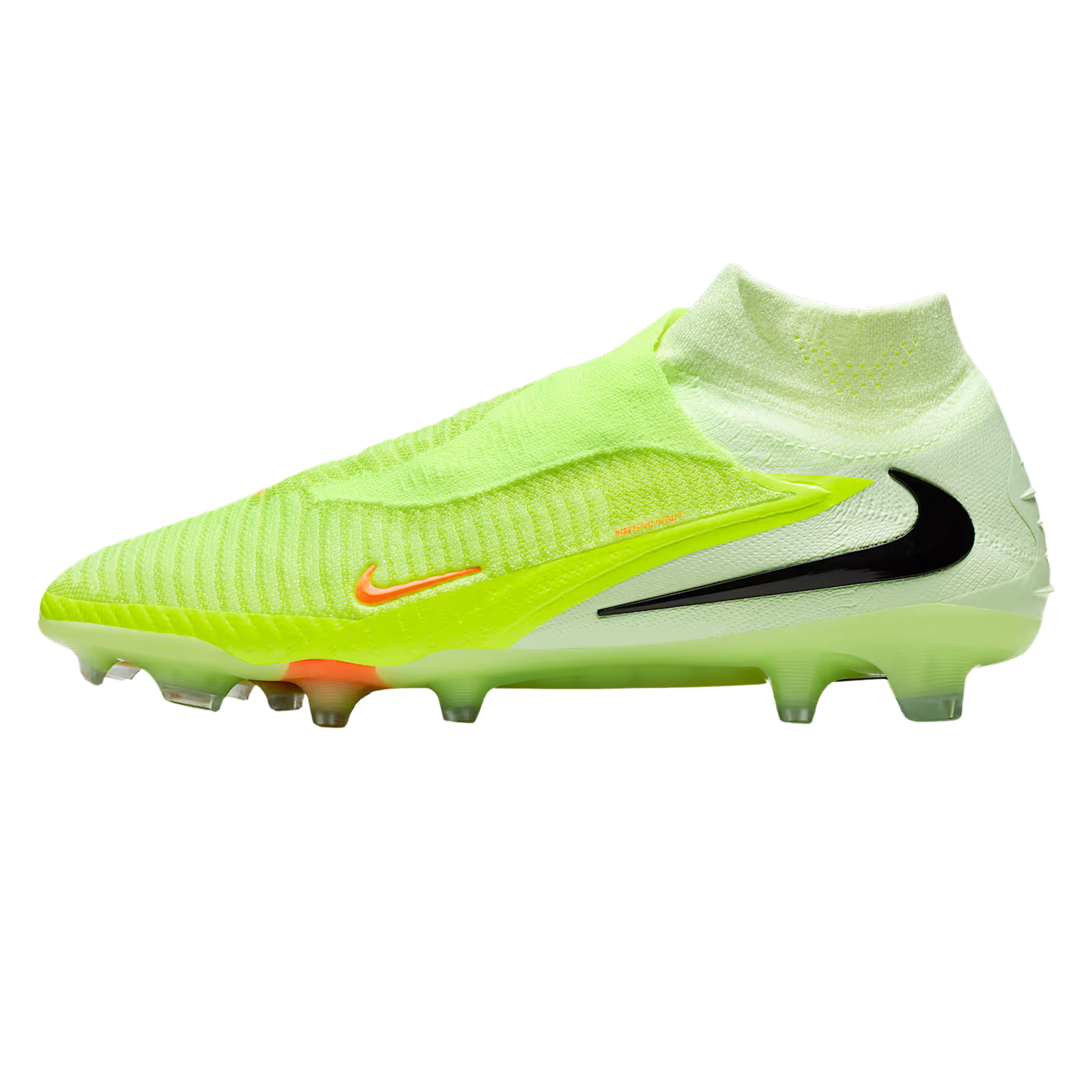 Nike Phantom 6 High Elite Firm Ground Soccer Cleats (Hyper Crimson/Black/Limelight)
