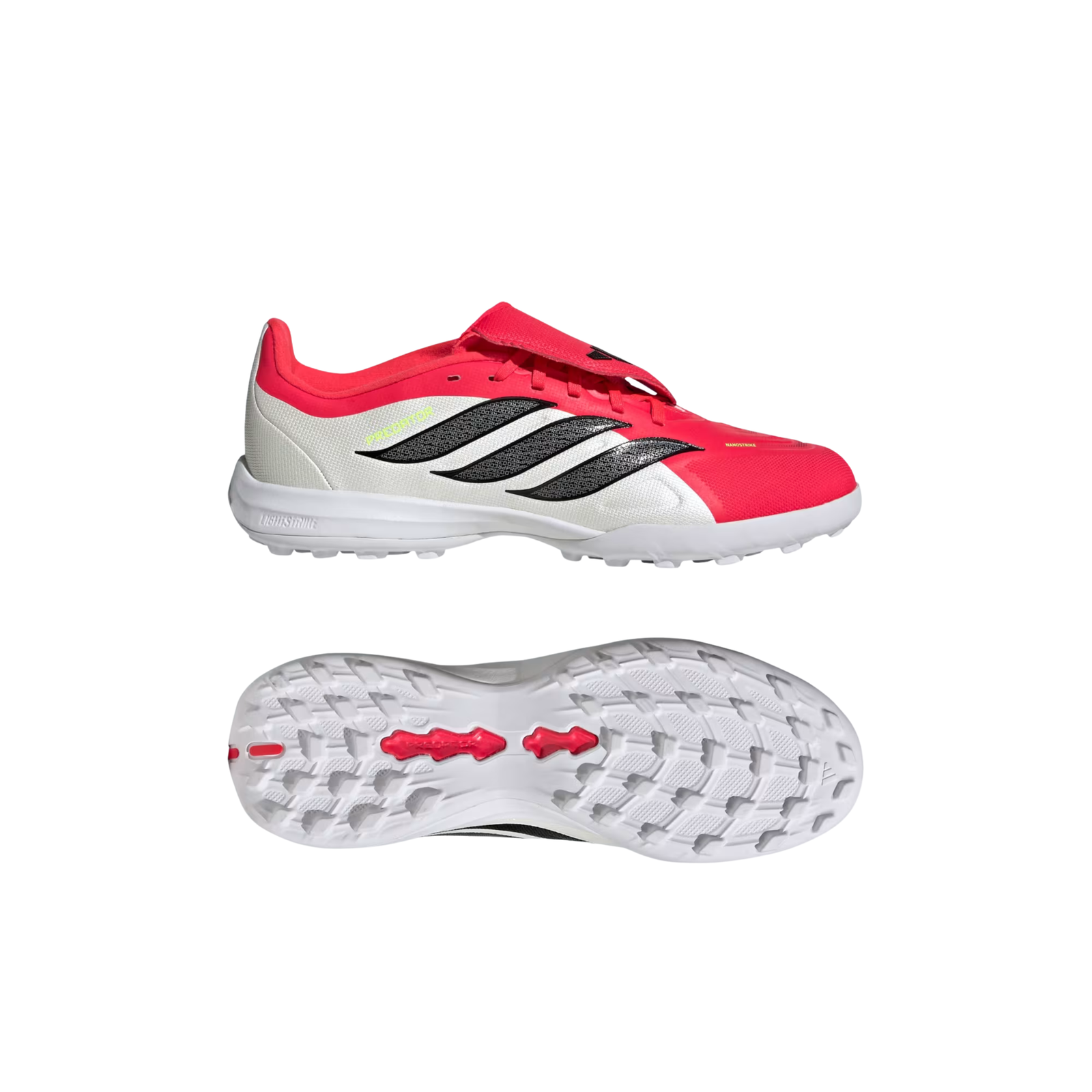 adidas Youth Predator League FT TF Junior Soccer Shoes (Lucid Red/Black/White)