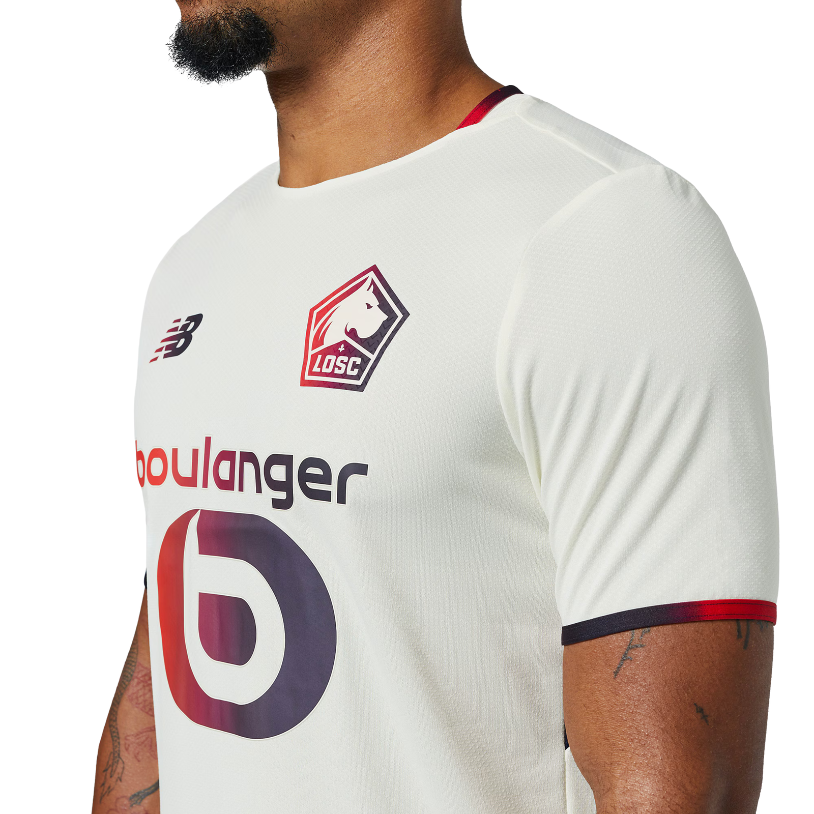 New Balance Men's Lille Away Jersey 25/26 (White)