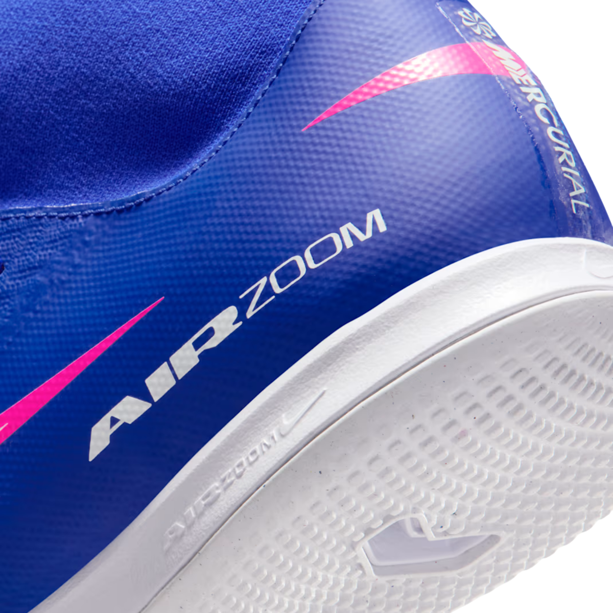 Nike Zoom Superfly 10 Academy Indoor Soccer Shoes (Racer Blue/White)