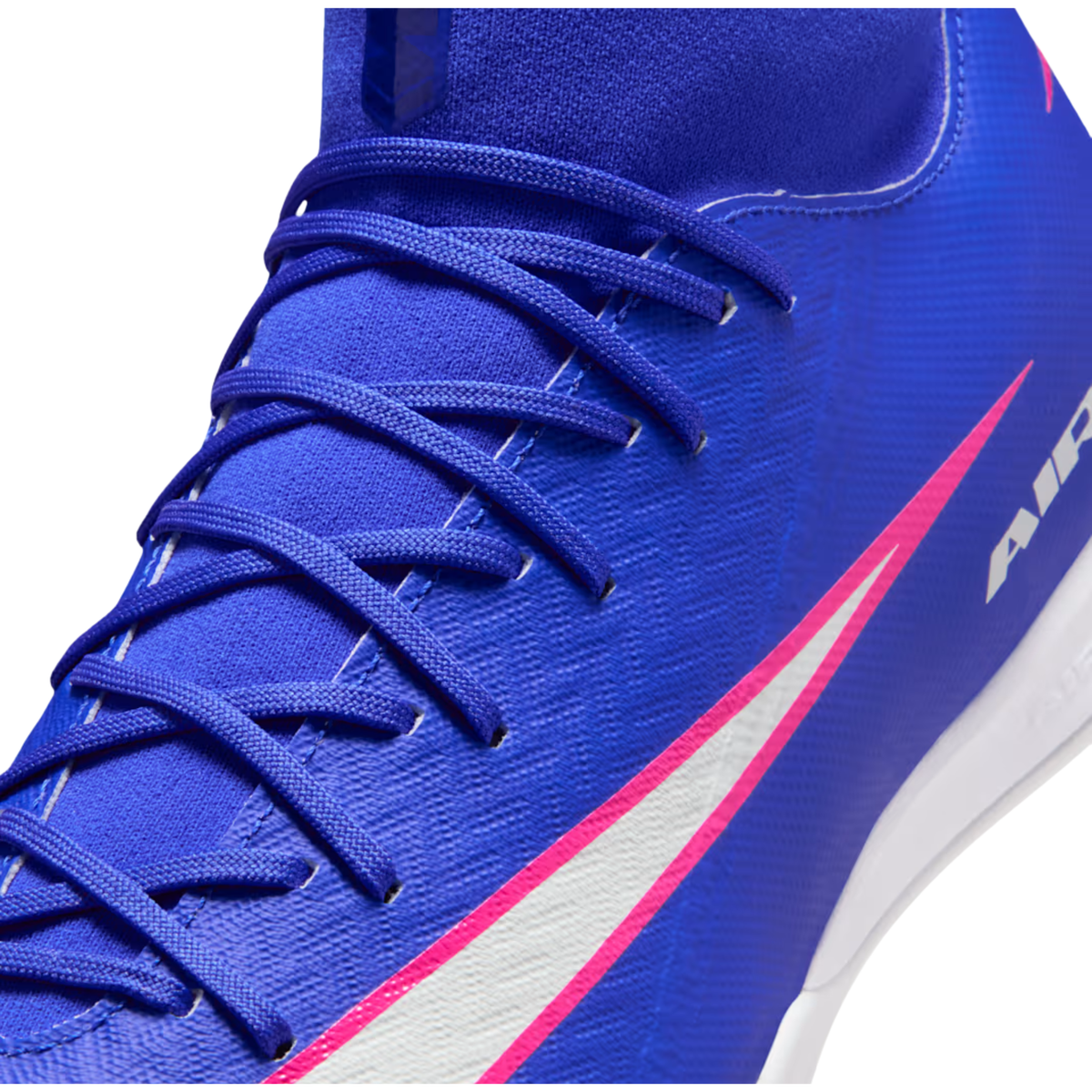 Nike Zoom Superfly 10 Academy Indoor Soccer Shoes (Racer Blue/White)