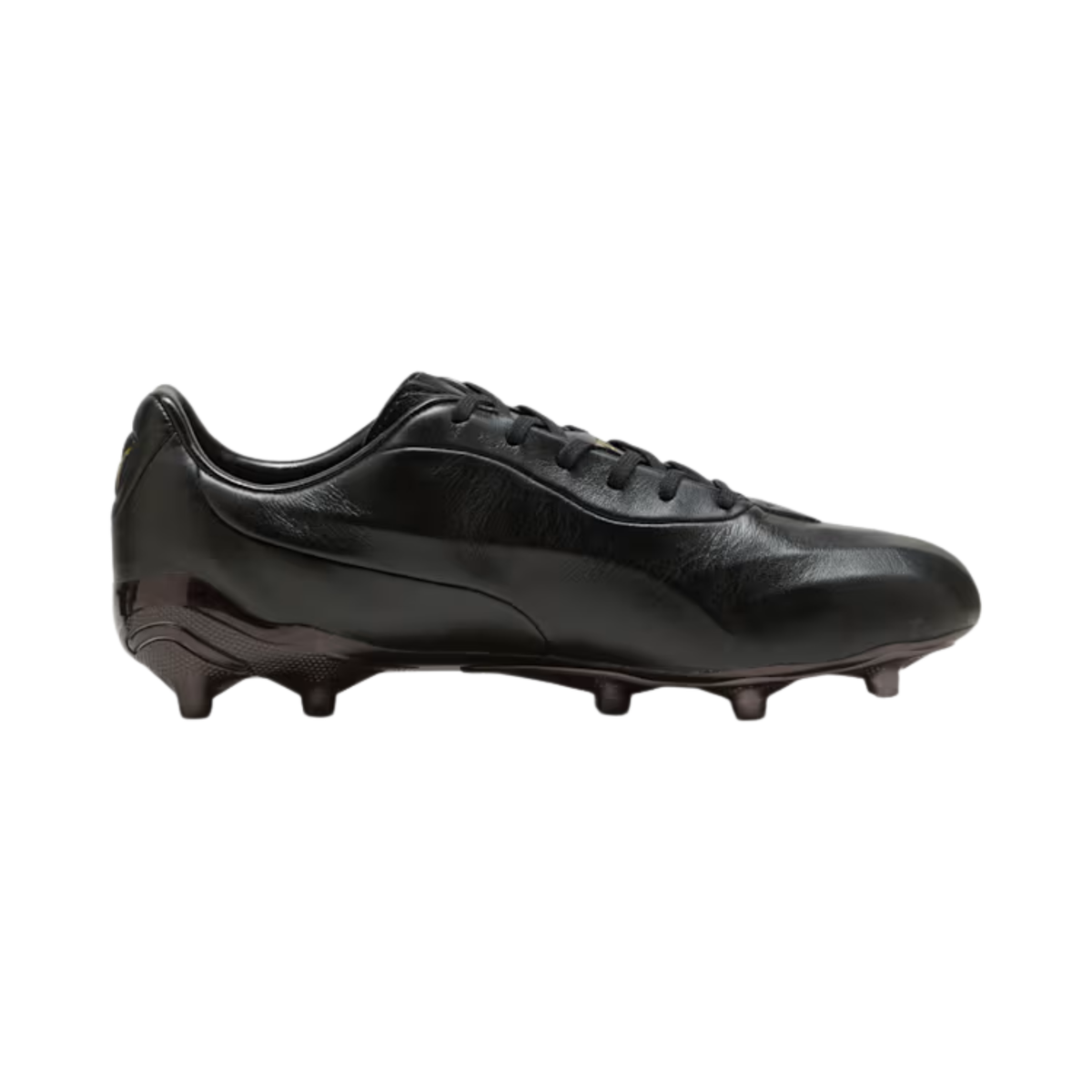 PUMA King Platinum FG/AG Soccer Cleats (Puma Black/Gold)