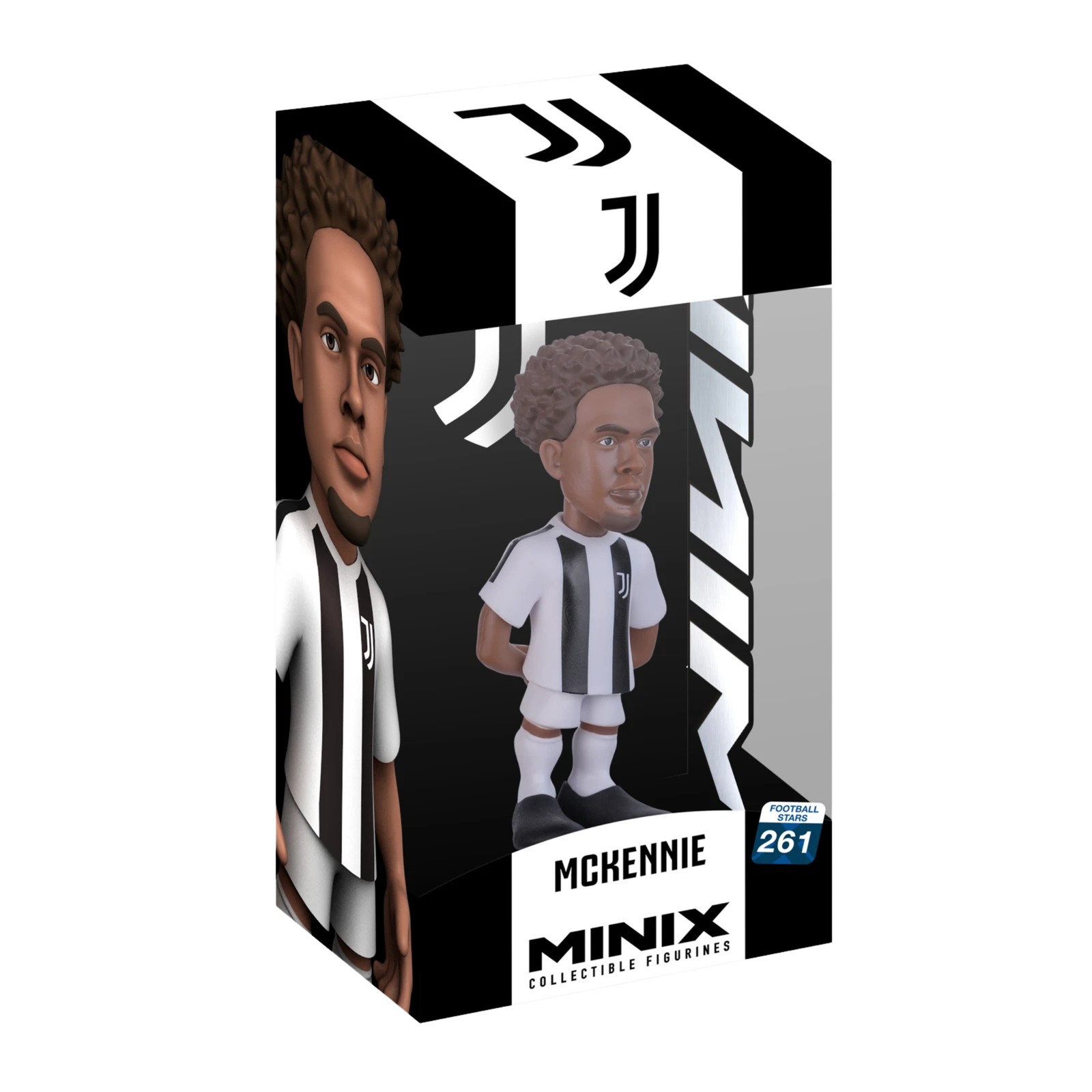 MINIX Juventus McKennie Collectible Figure (White/Black Edition)