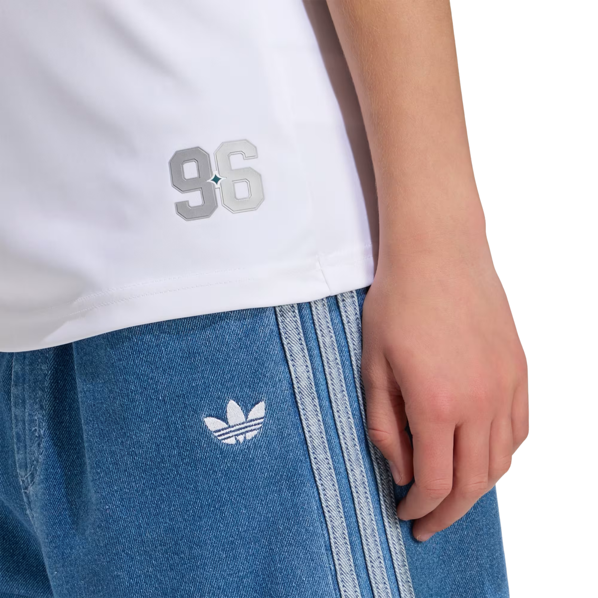 adidas Youth LA Galaxy 26/27 Home Jersey (White)