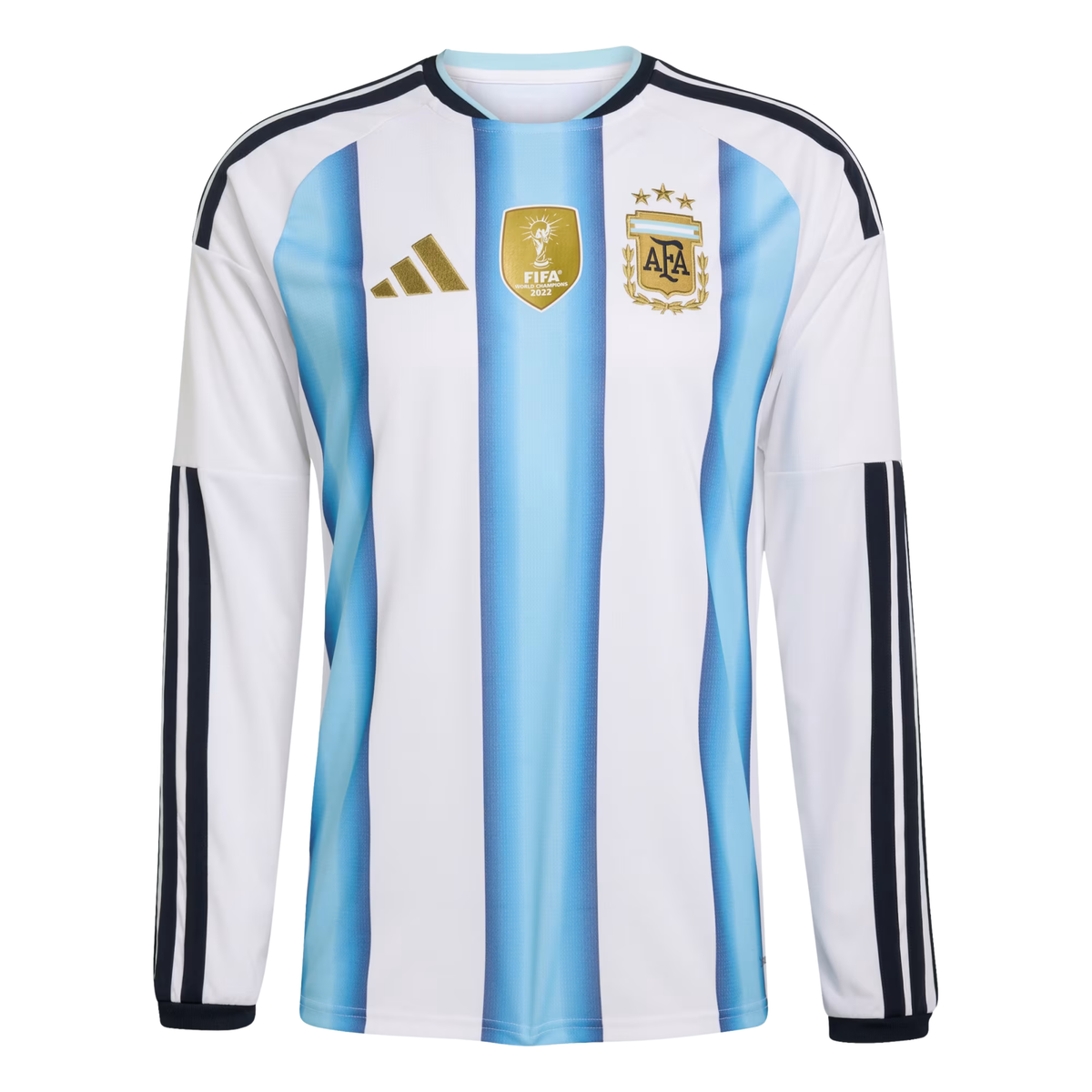 adidas Argentina Long Sleeve Home Jersey 2026 (White/Icey Blue/Light Blue)