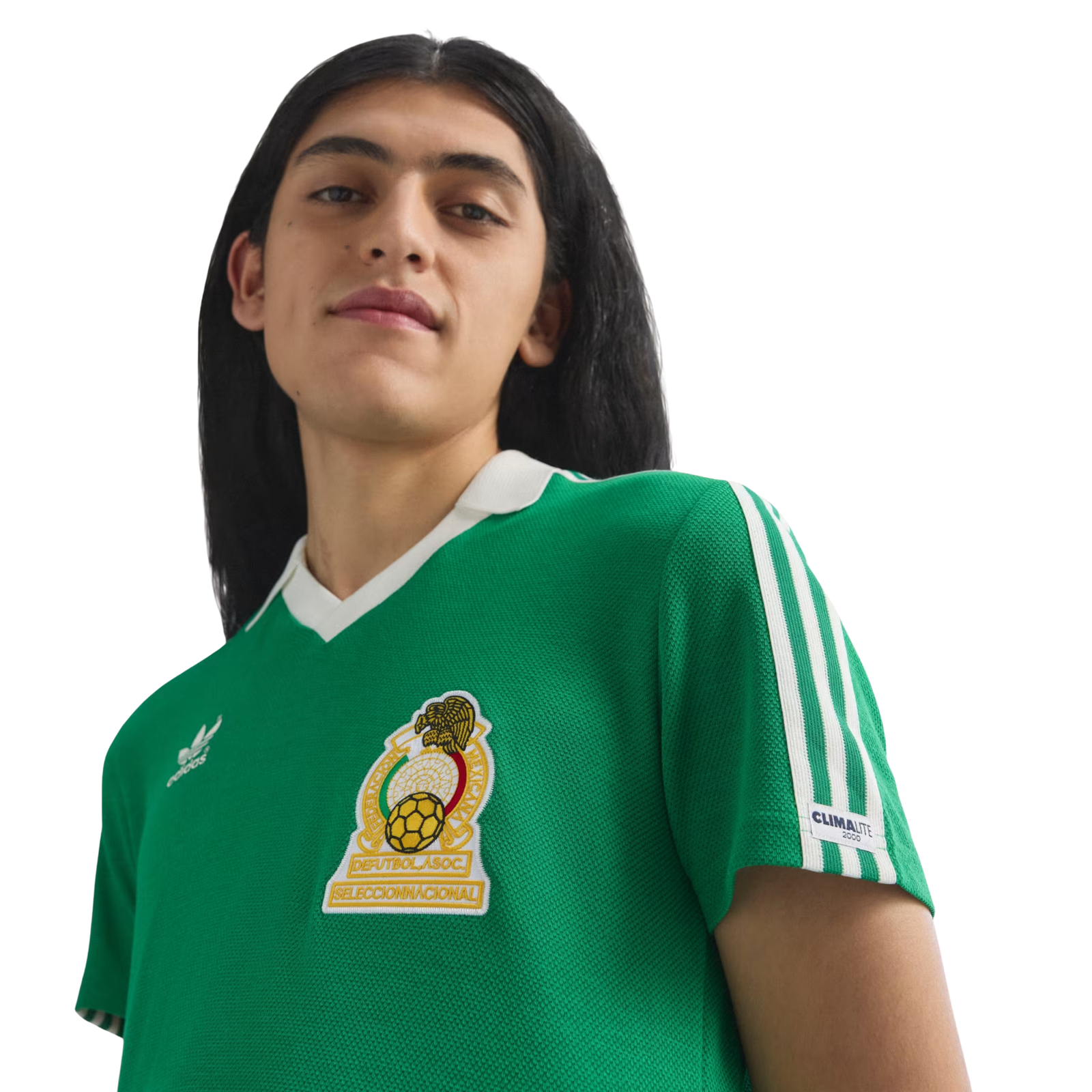 adidas Mexico 86 Retro Football Jersey (Green)