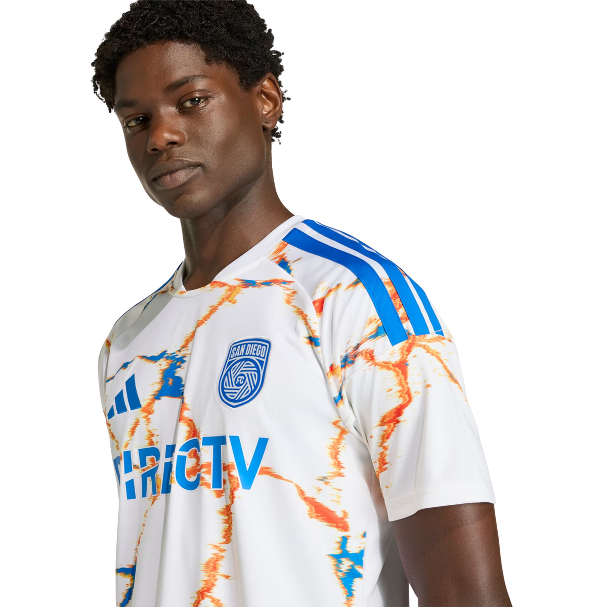 adidas Men's Dreyer San Diego FC 26/27 Away Replica Jersey (White)