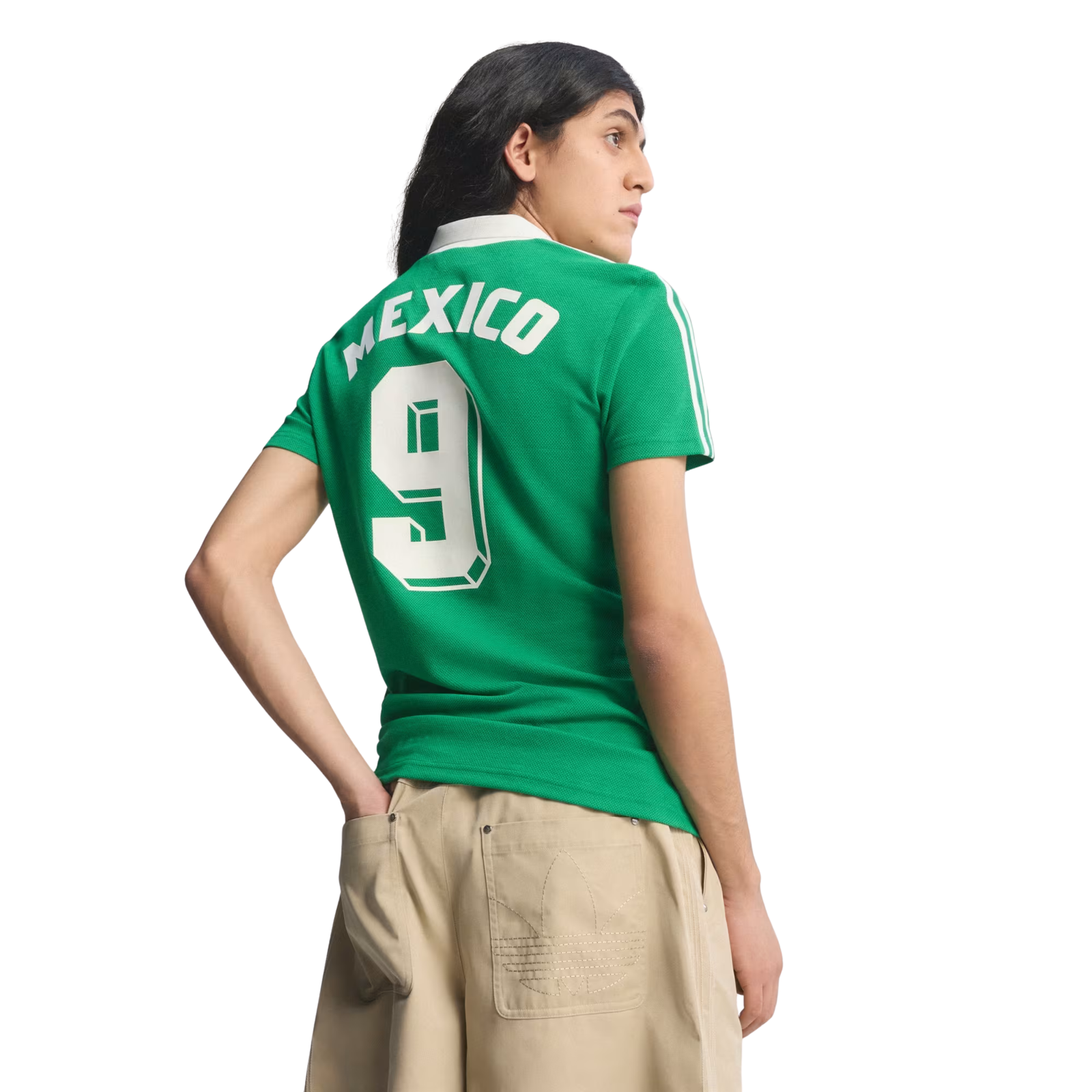 adidas Mexico 86 Retro Football Jersey (Green)