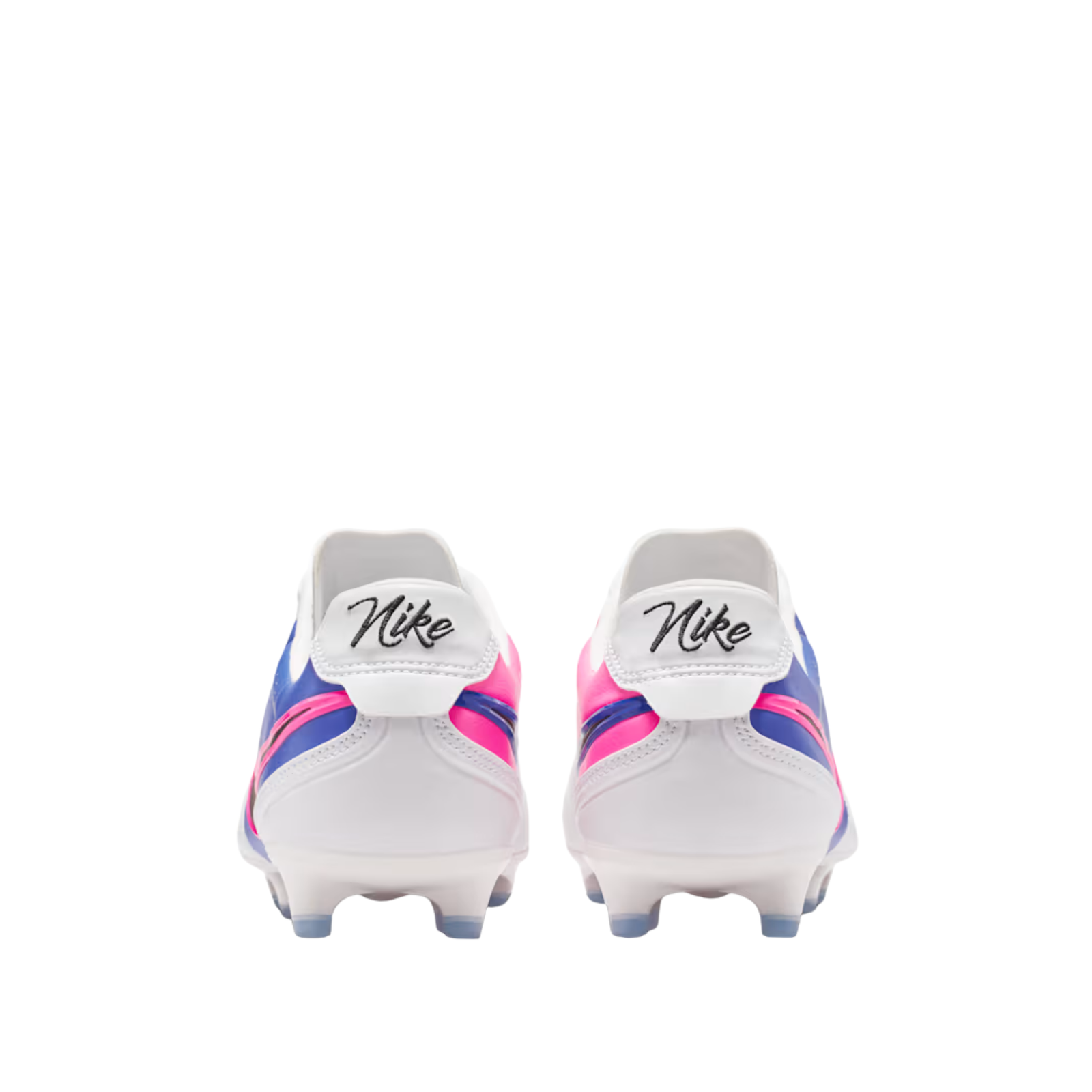Nike Tiempo Ligera Pro Soccer Cleats (White/Black/Racer Blue)