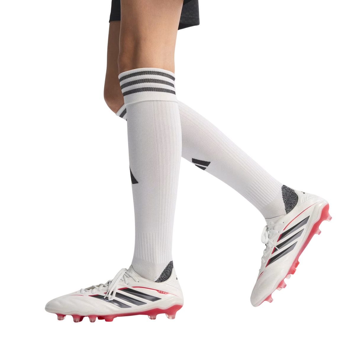 adidas Copa Pure IV Elite FG Soccer Cleats (Zero Metallic/Black/Lucid Red)