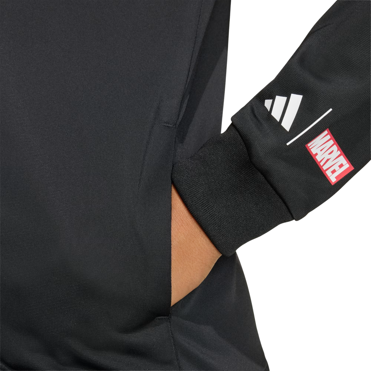 adidas Youth Real Madrid Avengers Track Top Jacket 25/26 (Black)